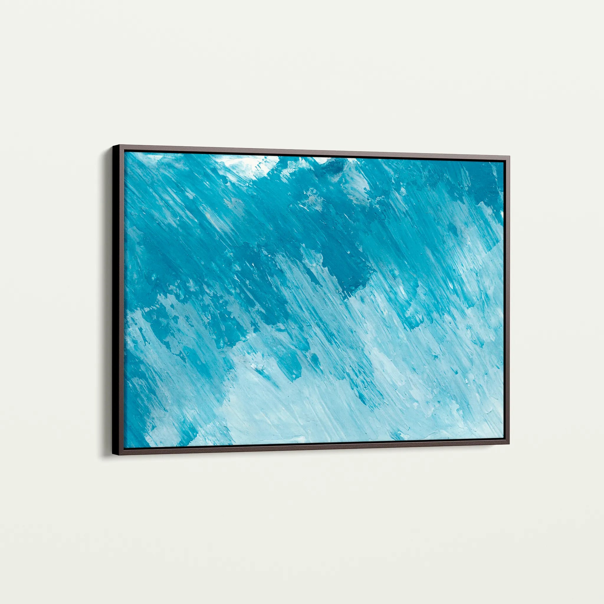 Abstract 071 Canvas Art 60 x 40 cm / Black