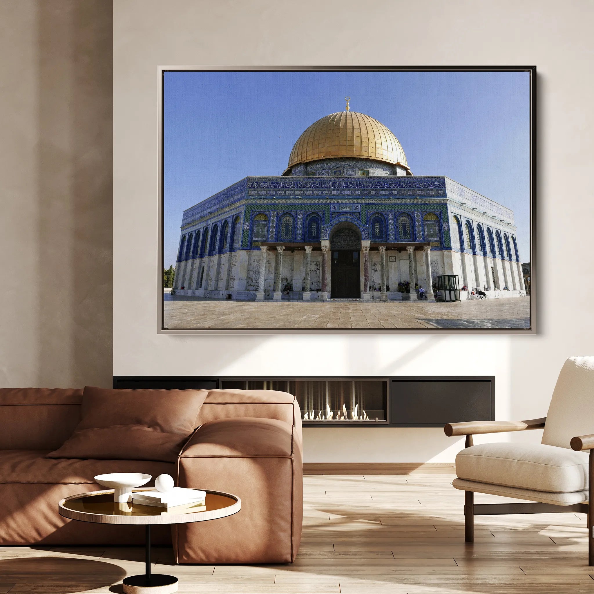 Palestine 072 Canvas Art 60 x 40 cm / Black
