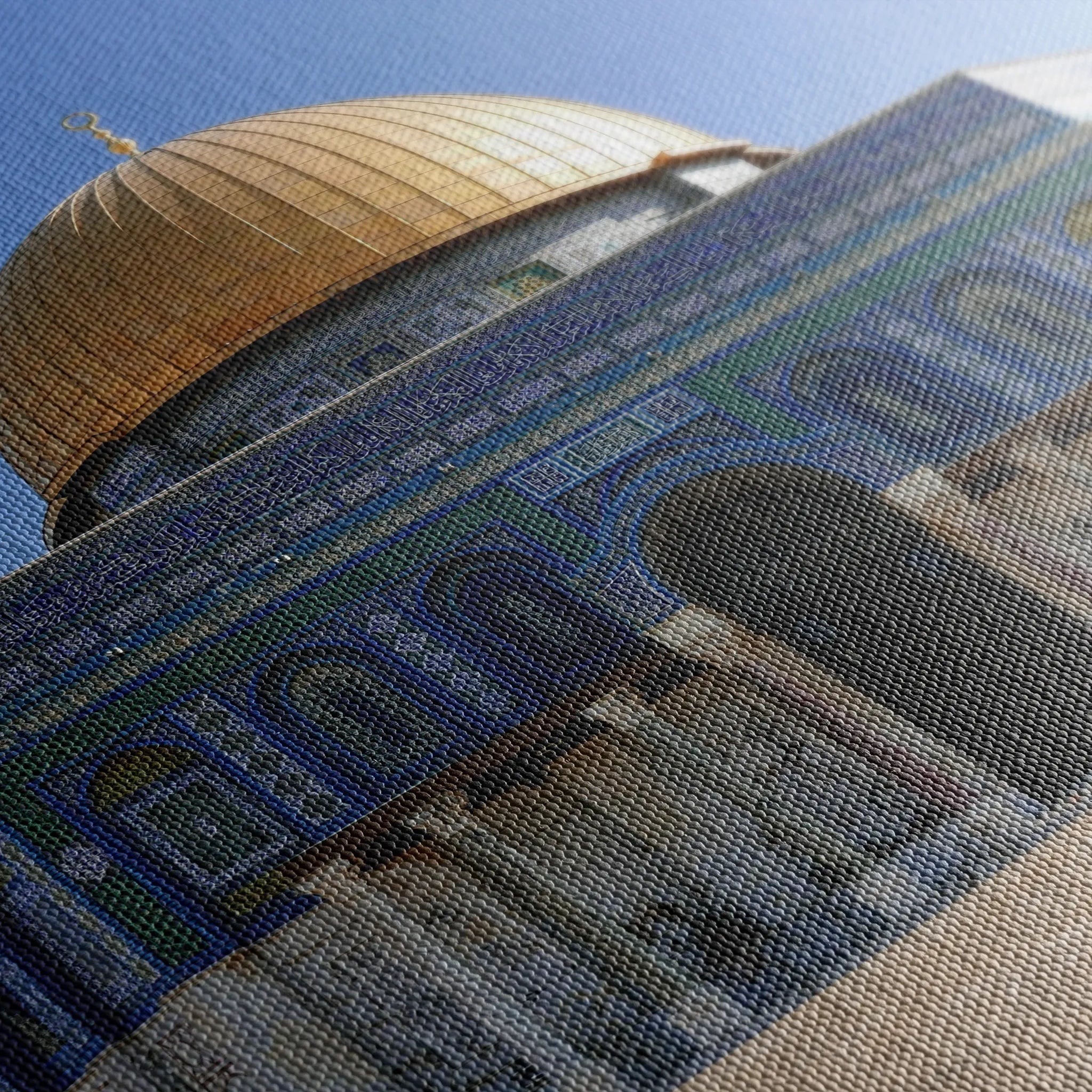 Palestine 072 Canvas Art 60 x 40 cm / Black