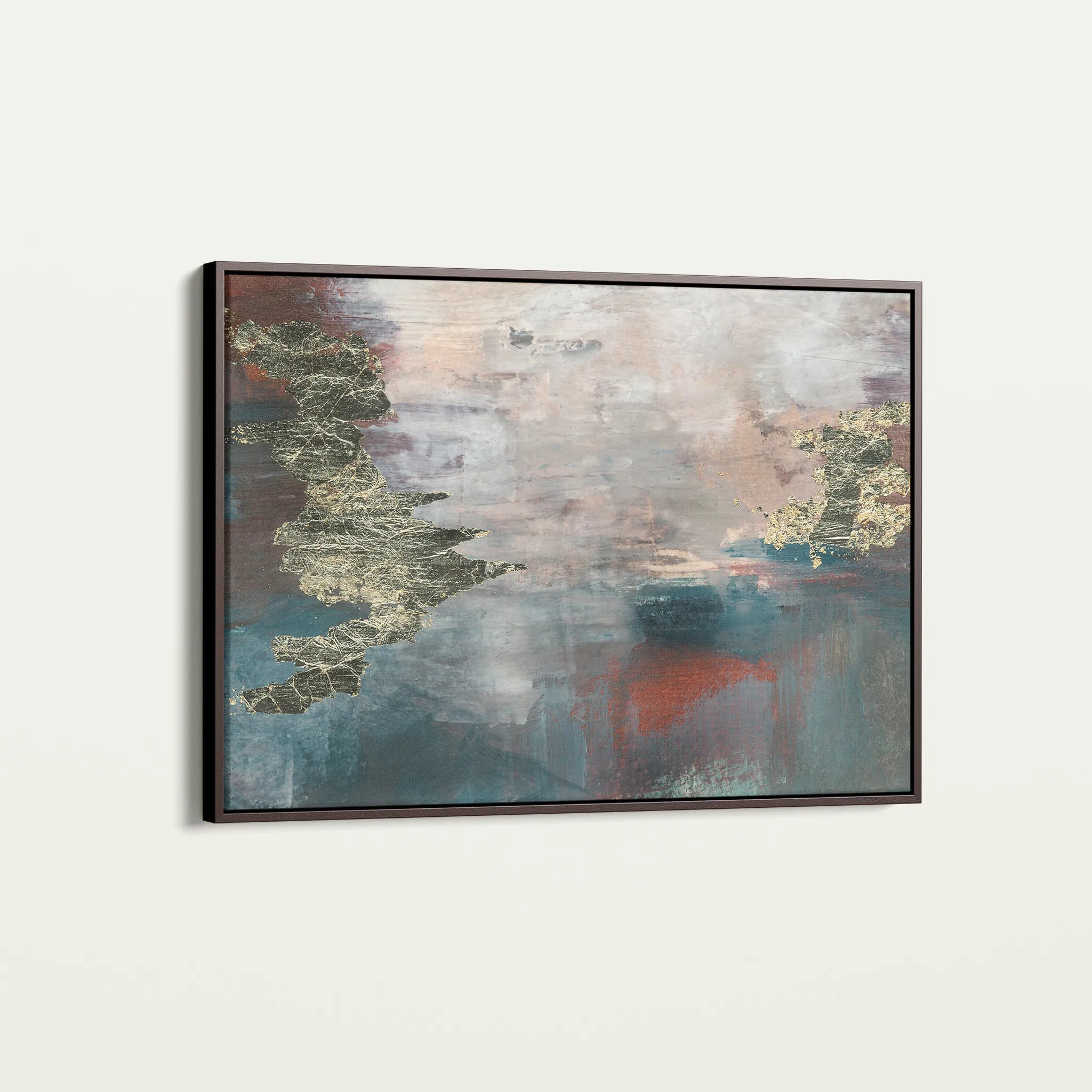 Abstract 073 Canvas Art 60 x 40 cm / Black