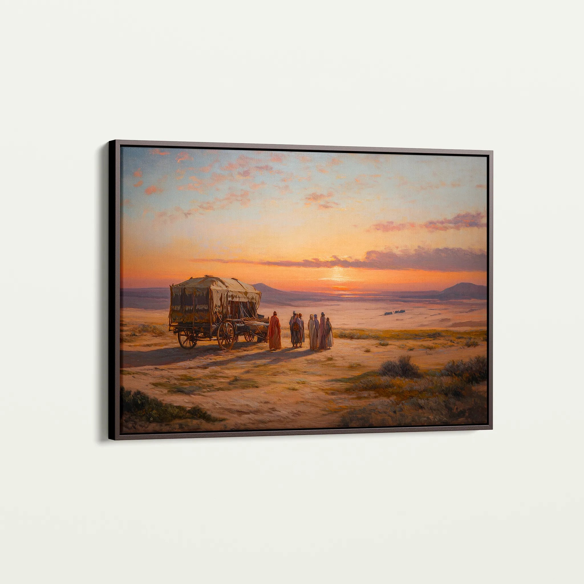 Orientalist 073 Canvas Art 60 x 40 cm / Black