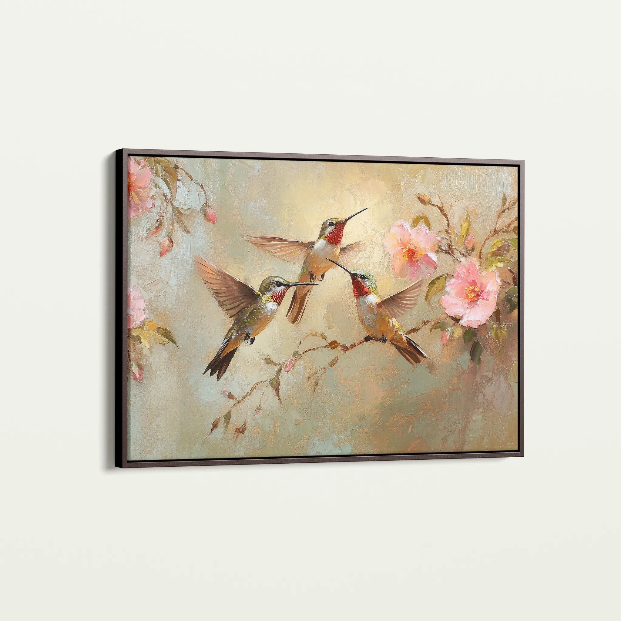 Animals 074 Canvas Art 60 x 40 cm / Black