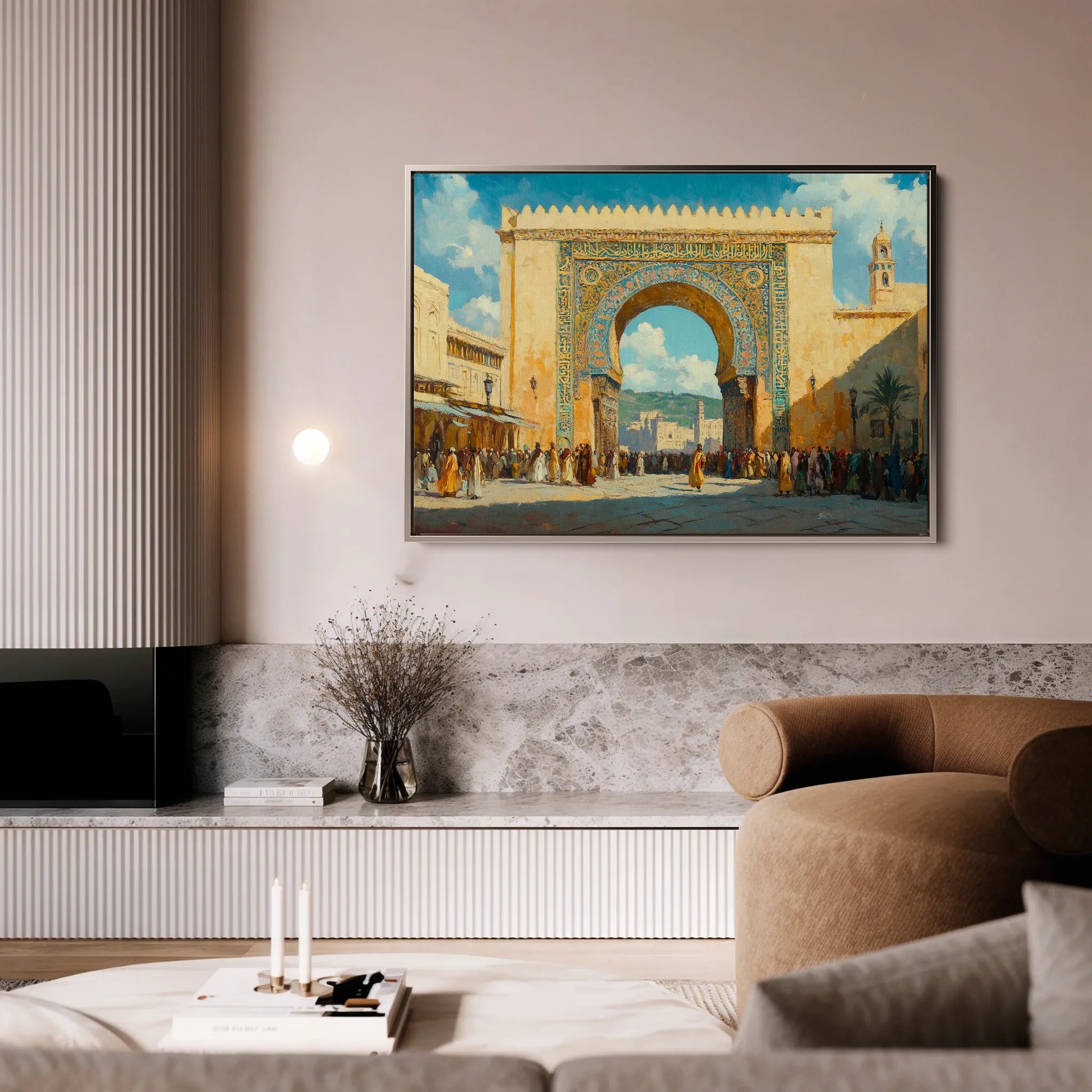 Orientalist 074 Canvas Art 60 x 40 cm / Black