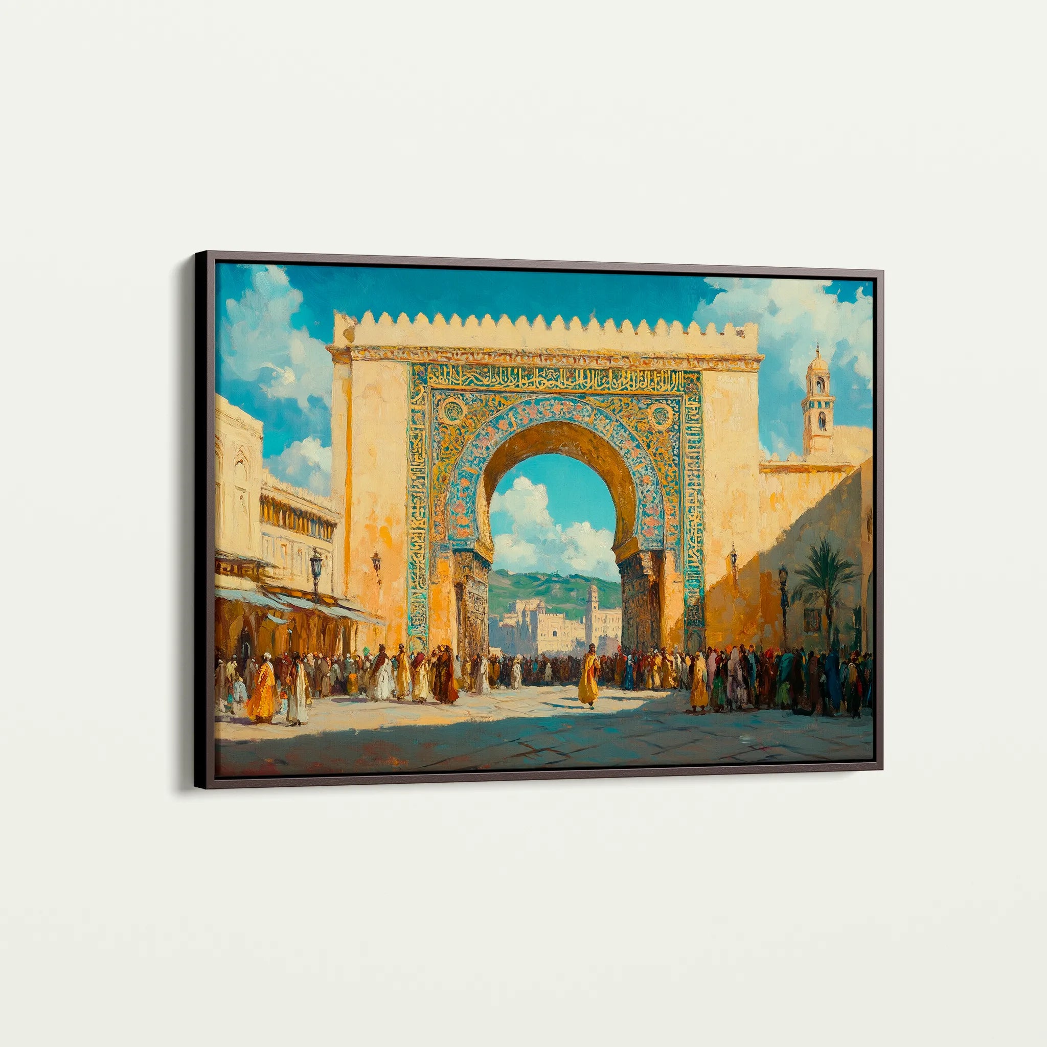 Orientalist 074 Canvas Art 60 x 40 cm / Black
