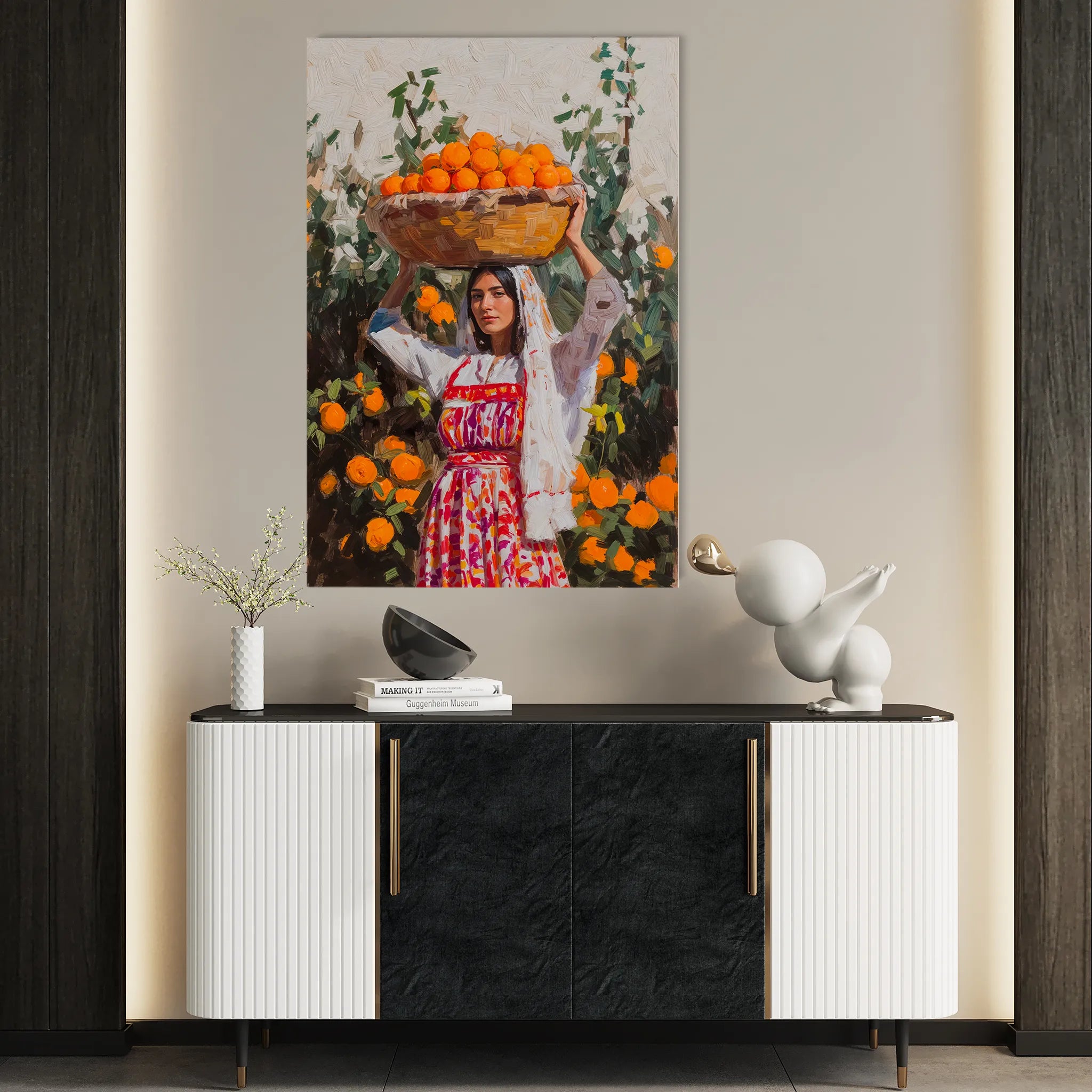 Palestine 075 Canvas Art 60 x 40 cm / Black