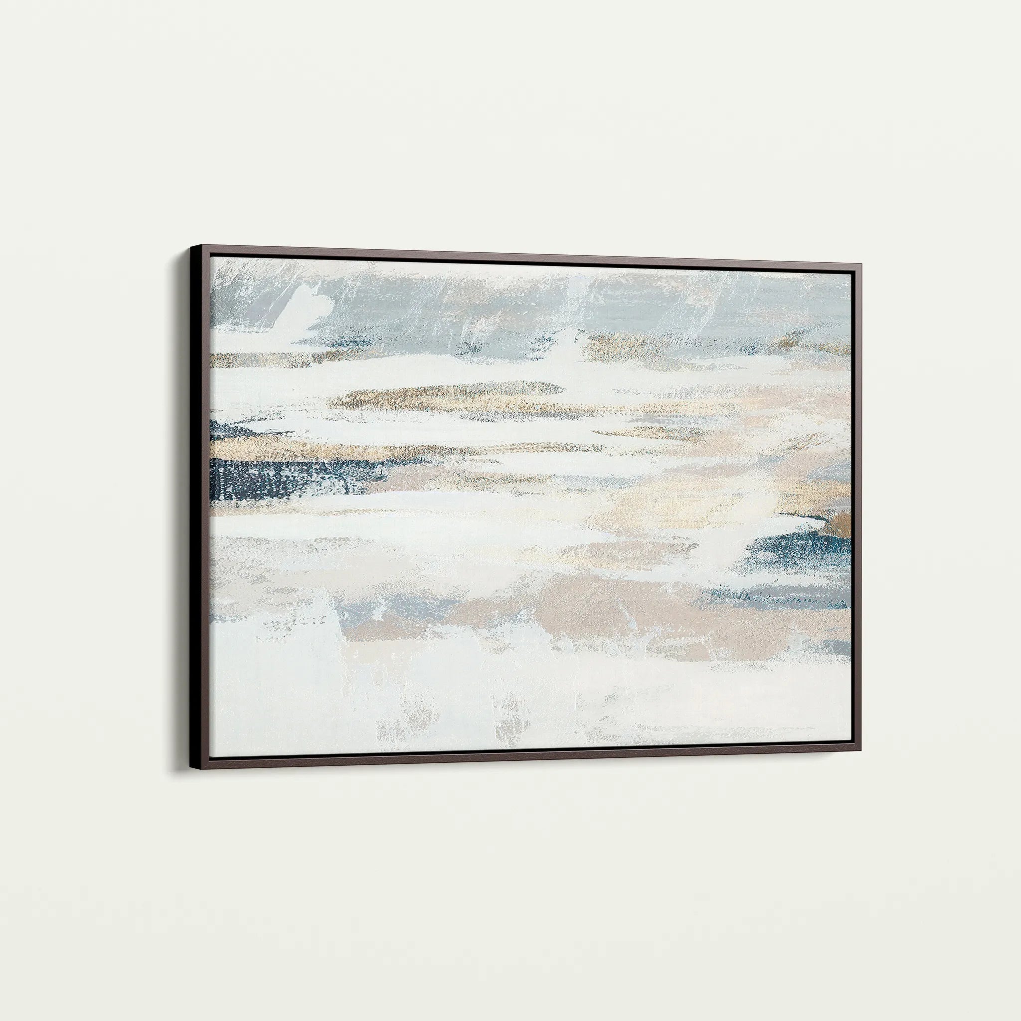 Abstract 076 Canvas Art 60 x 40 cm / Black