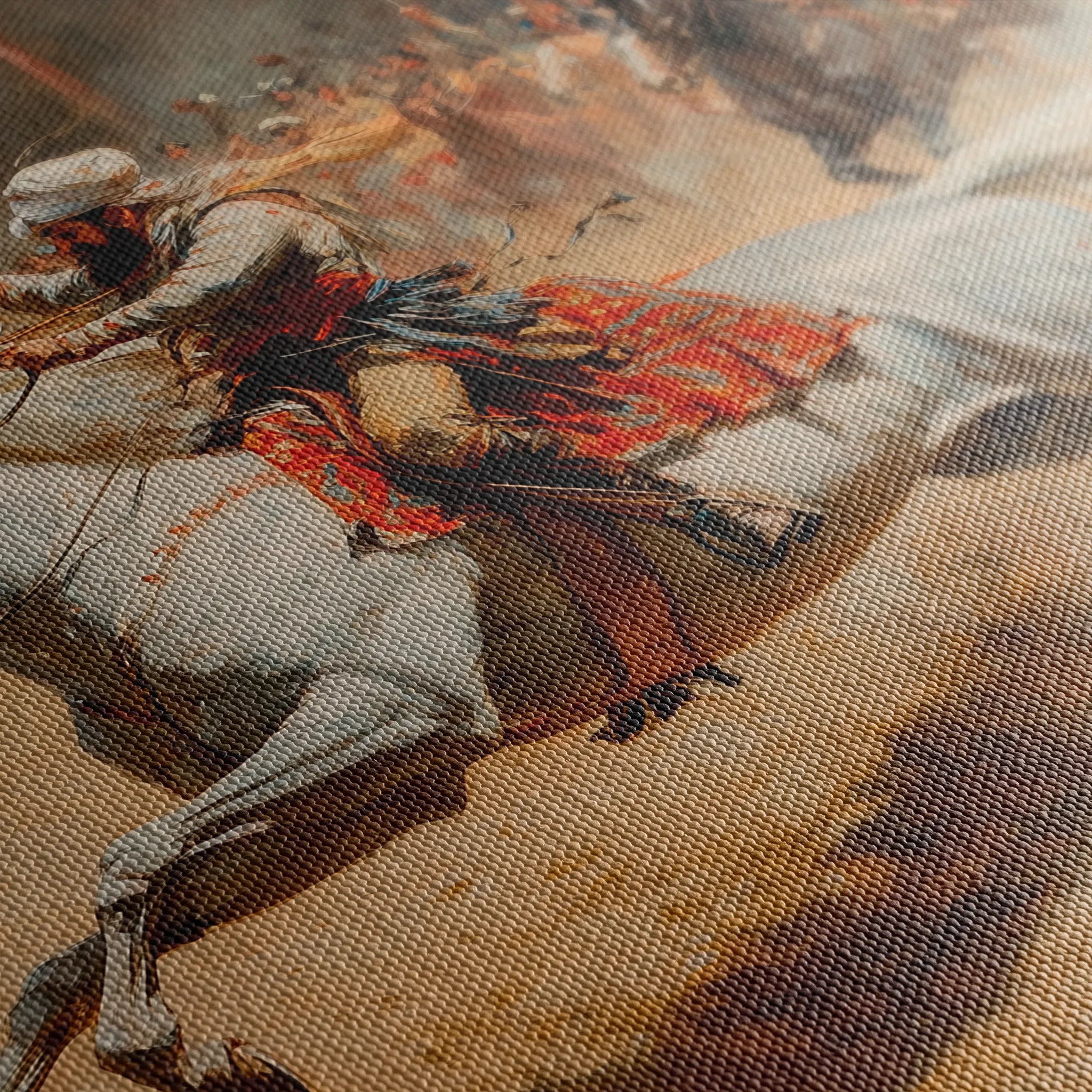 Orientalist 077 Canvas Art 60 x 40 cm / Black