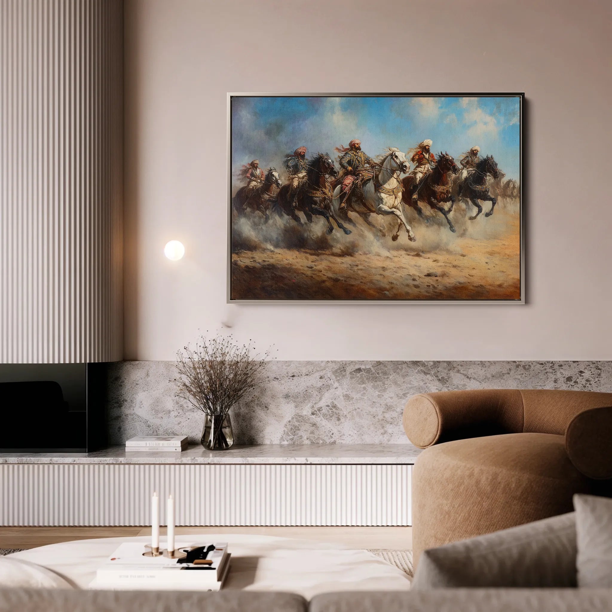 Orientalist 078 Canvas Art 60 x 40 cm / Black