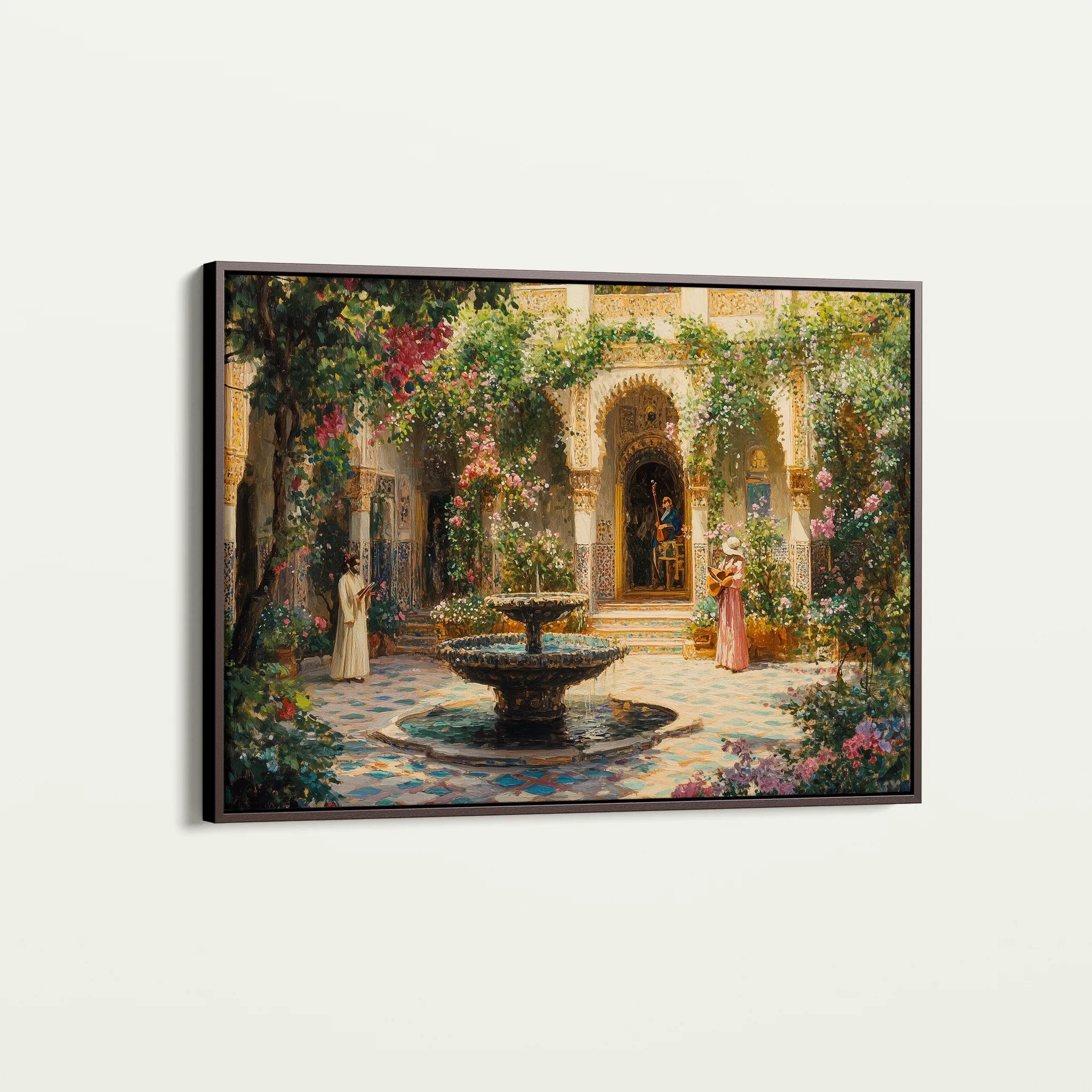 Orientalist 079 Canvas Art 60 x 40 cm / Black