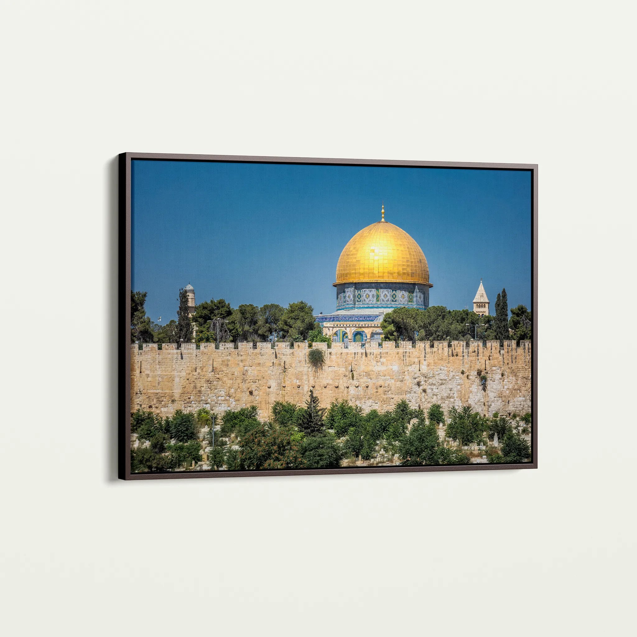 Palestine 079 Canvas Art 60 x 40 cm / Black