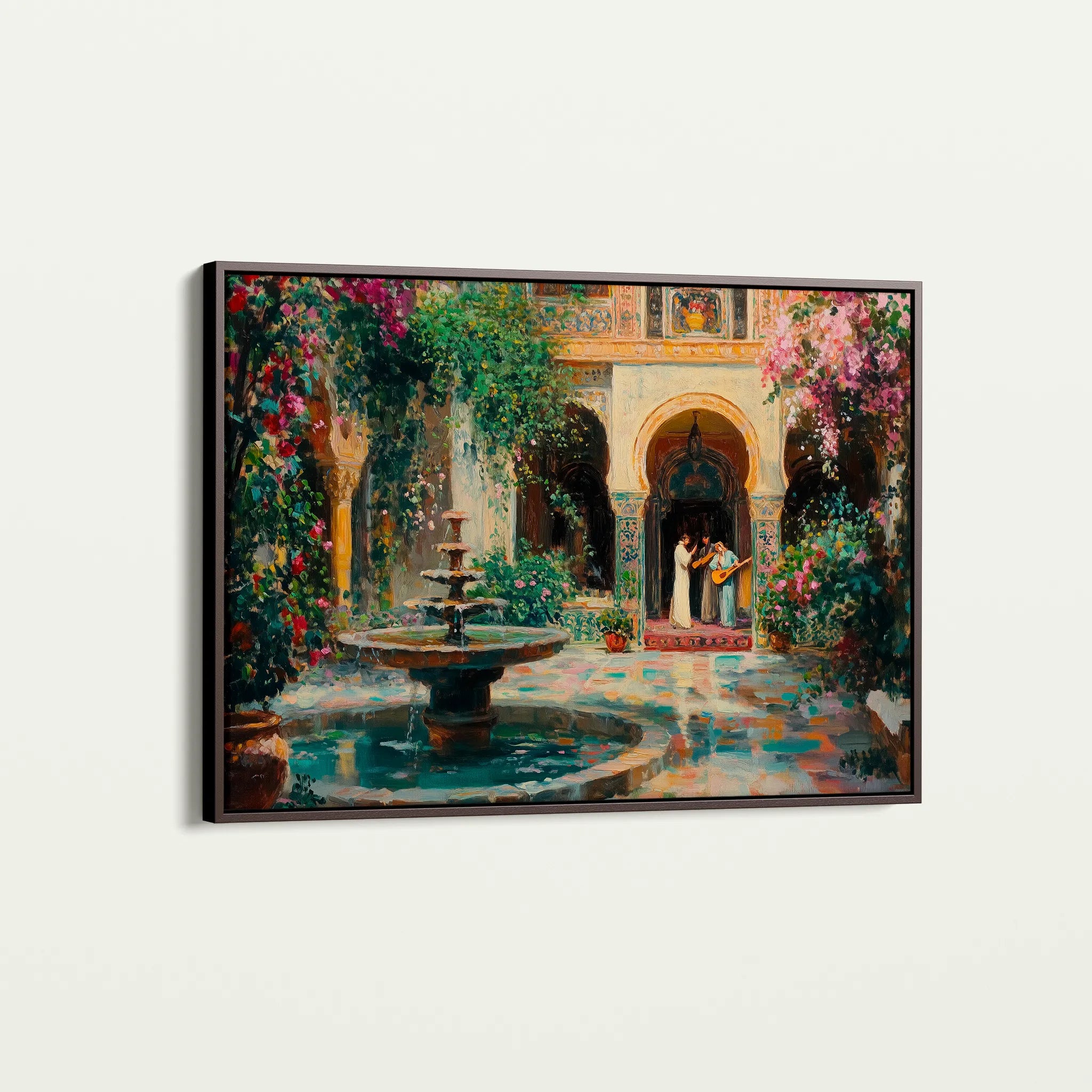 Orientalist 080 Canvas Art 60 x 40 cm / Black