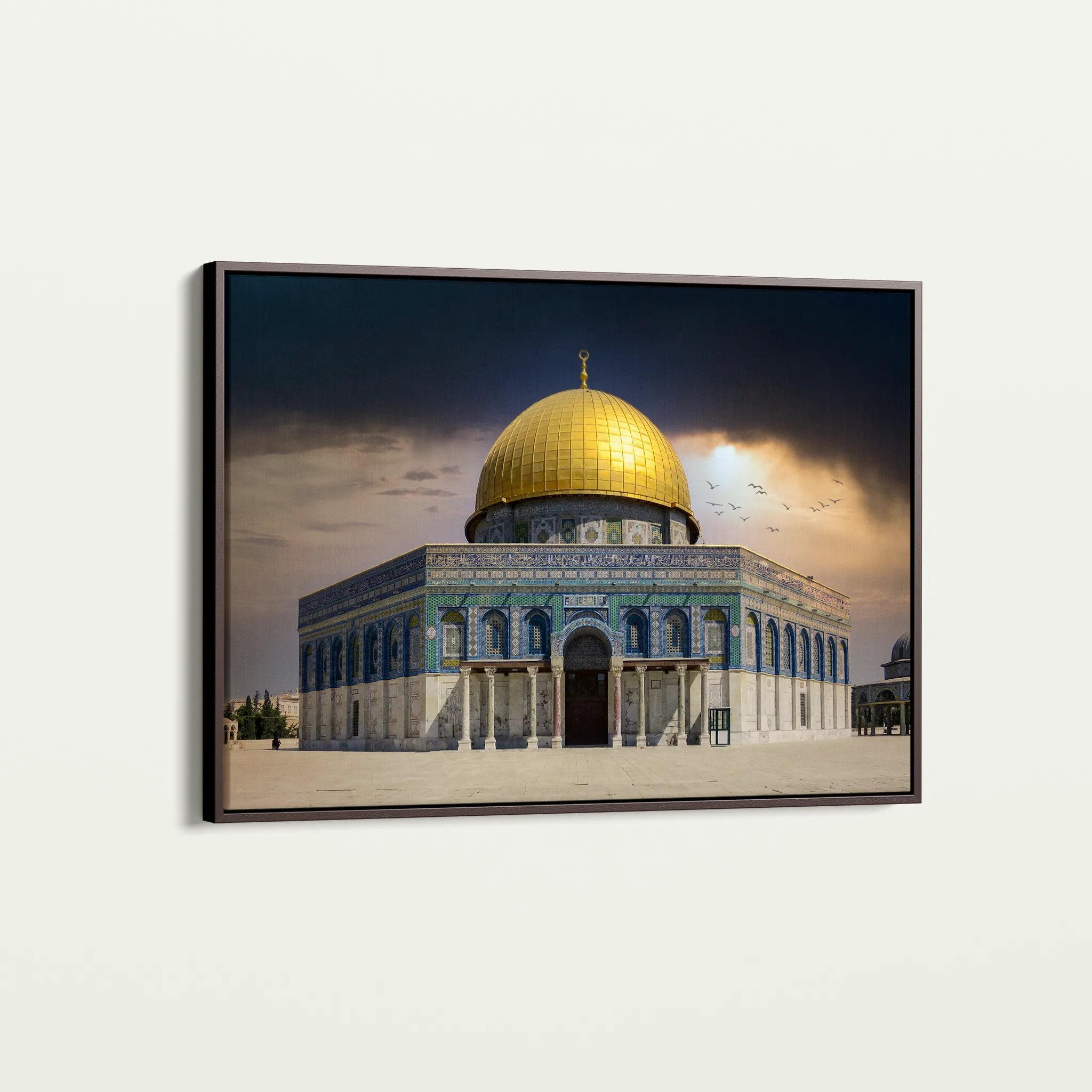 Palestine 081 Canvas Art 60 x 40 cm / Black