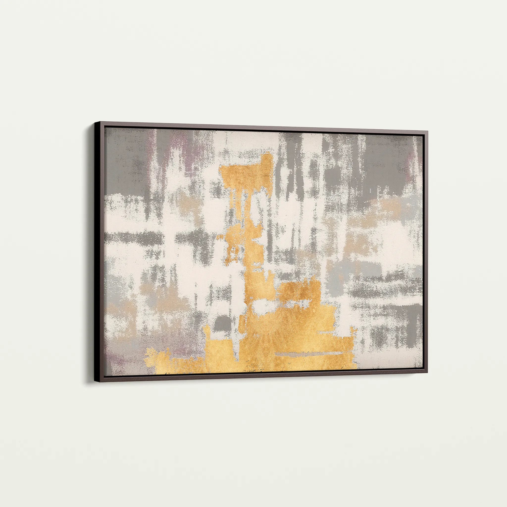 Abstract 082 Canvas Art 60 x 40 cm / Black