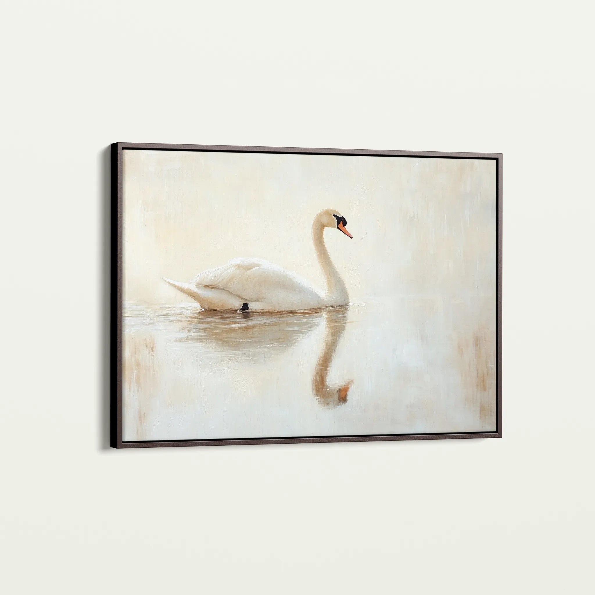 Animals 083 Canvas Art 60 x 40 cm / Black