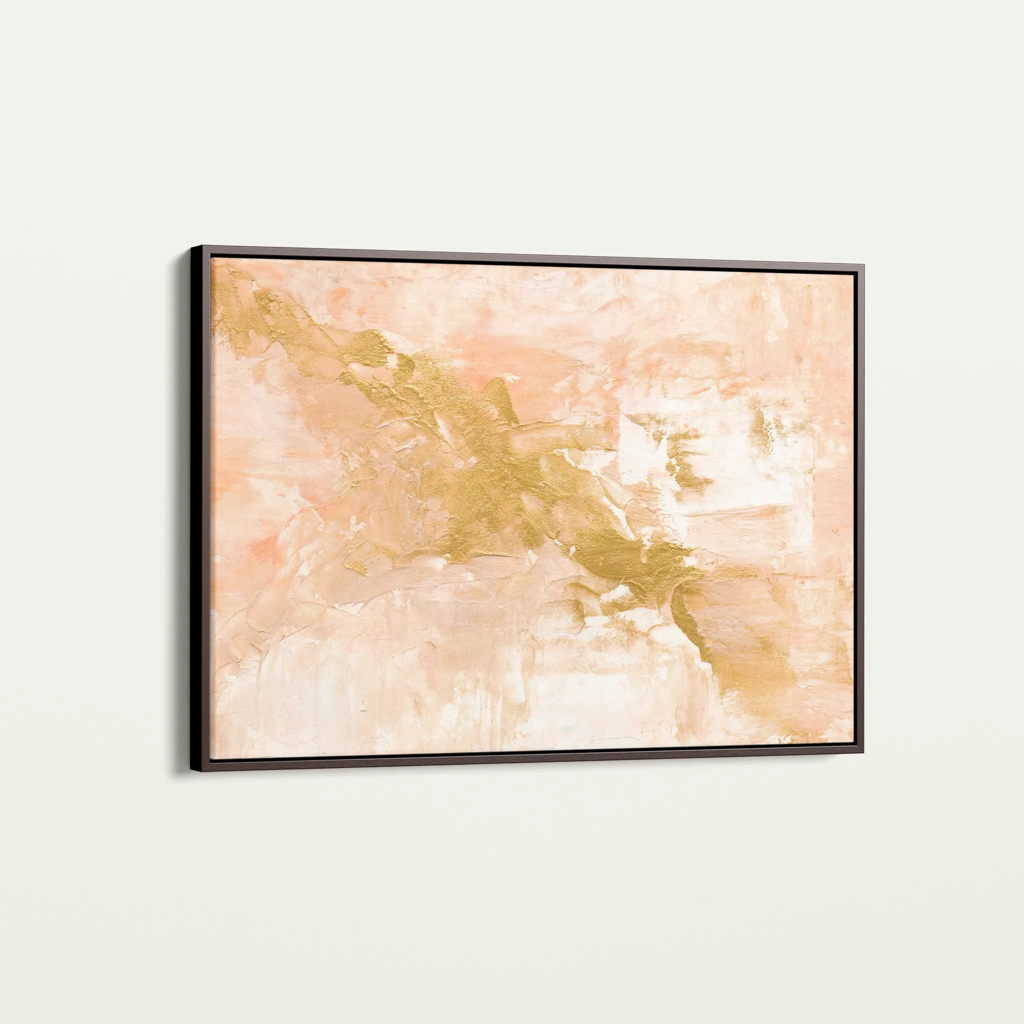 Abstract 083 Canvas Art 60 x 40 cm / Black