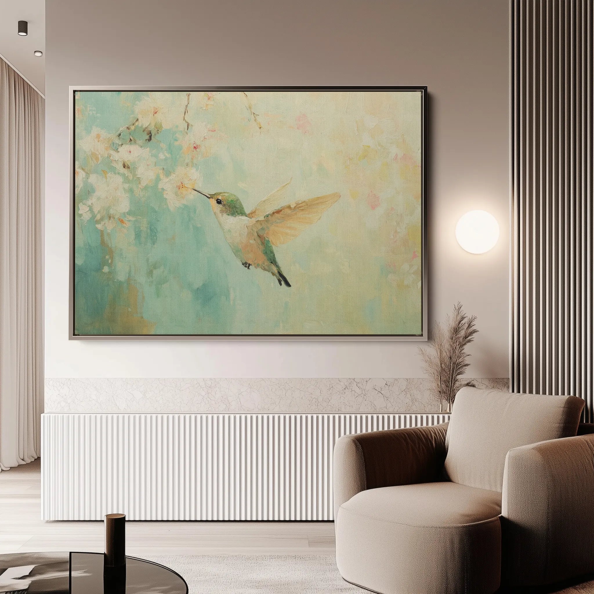 Animals 085 Canvas Art 60 x 40 cm / Black