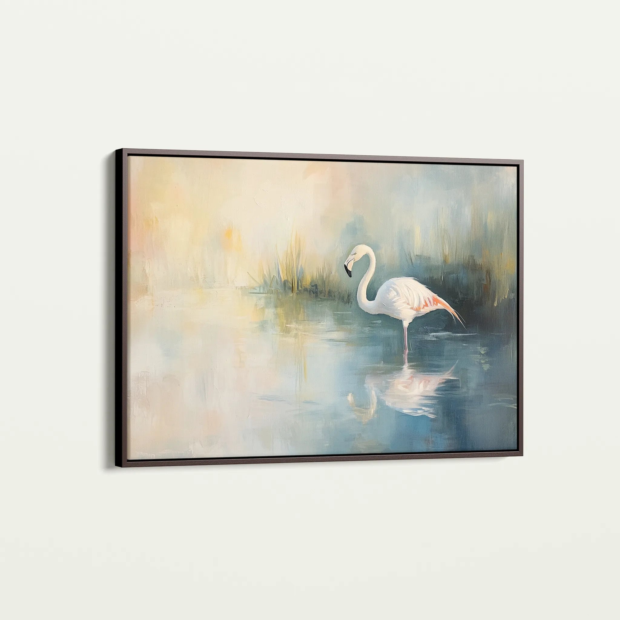 Animals 086 Canvas Art 60 x 40 cm / Black