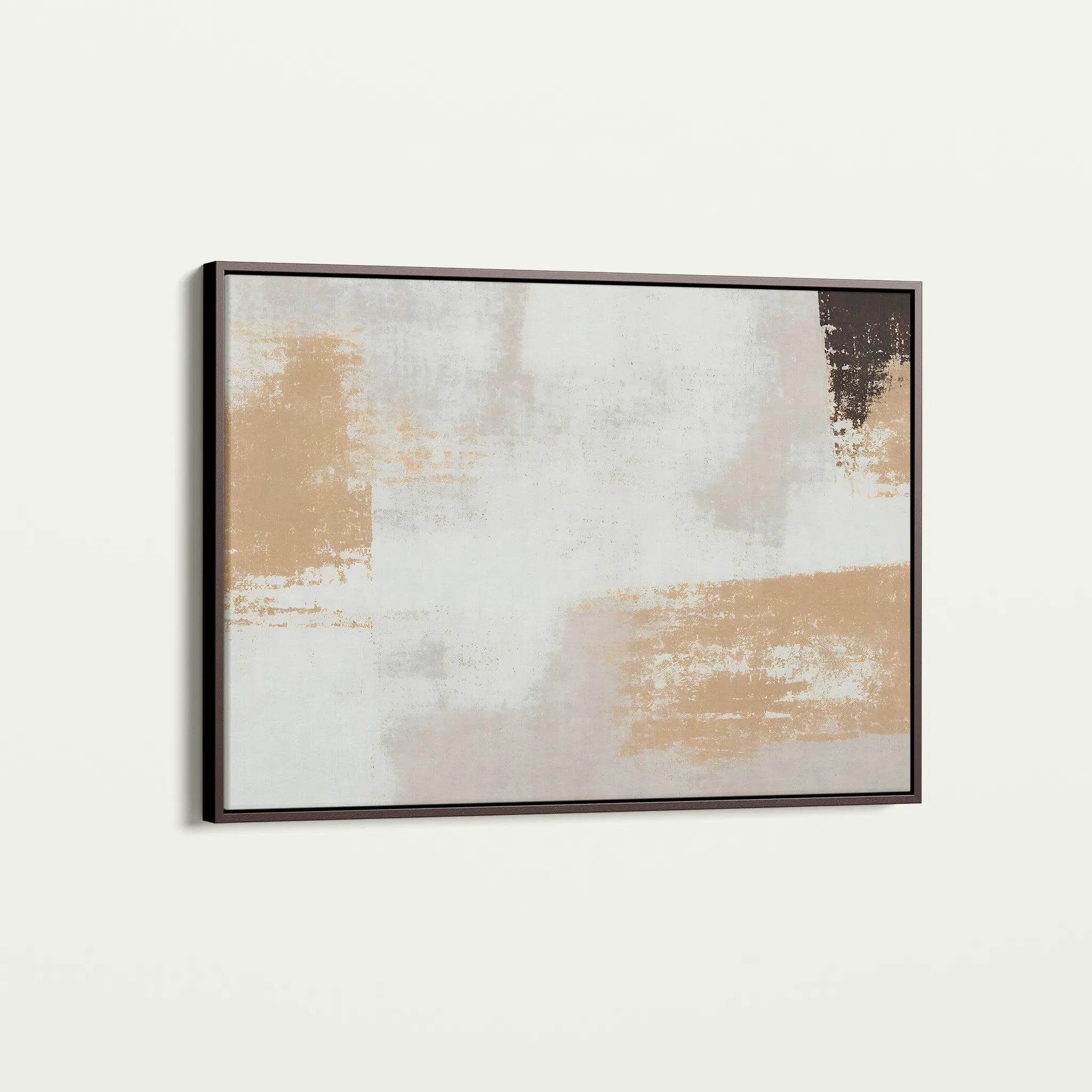 Abstract 086 Canvas Art 60 x 40 cm / Black