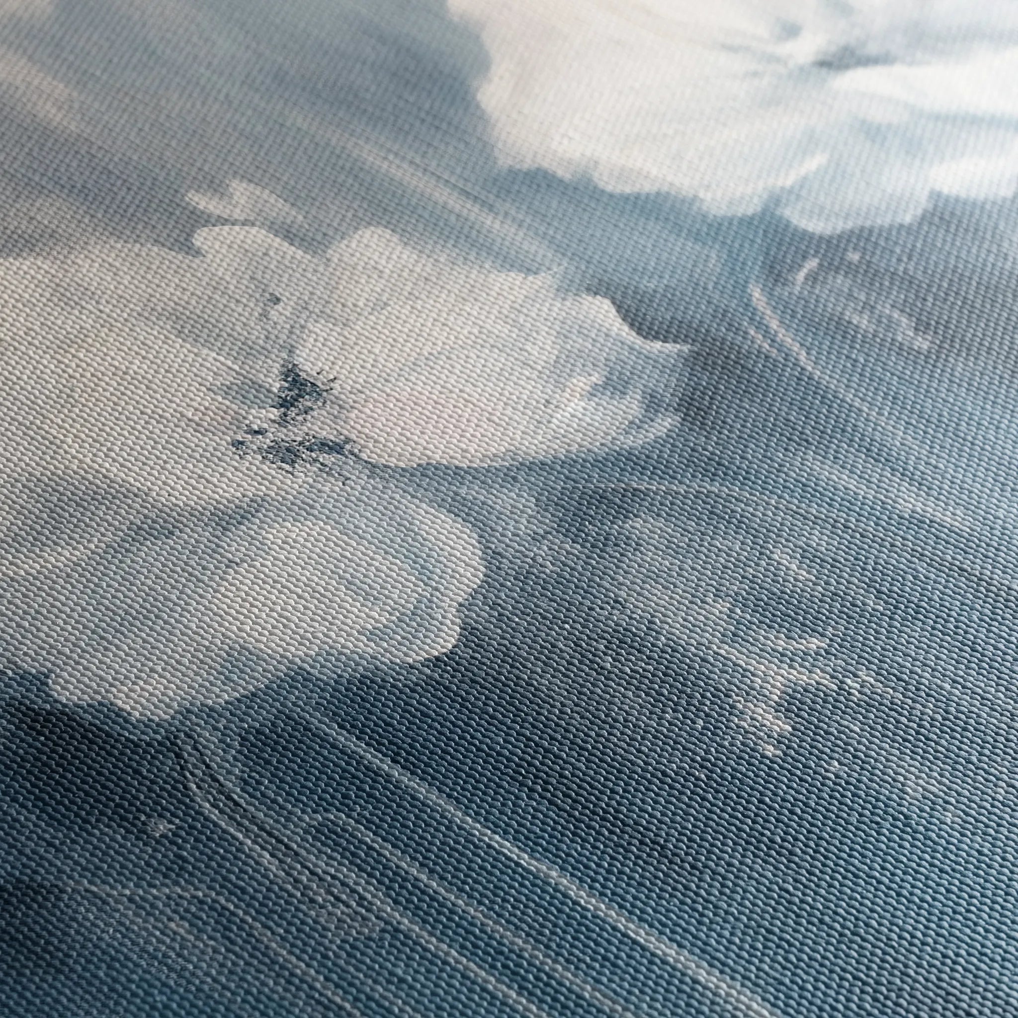 Floral 086 Canvas Art 60 x 40 cm / Black