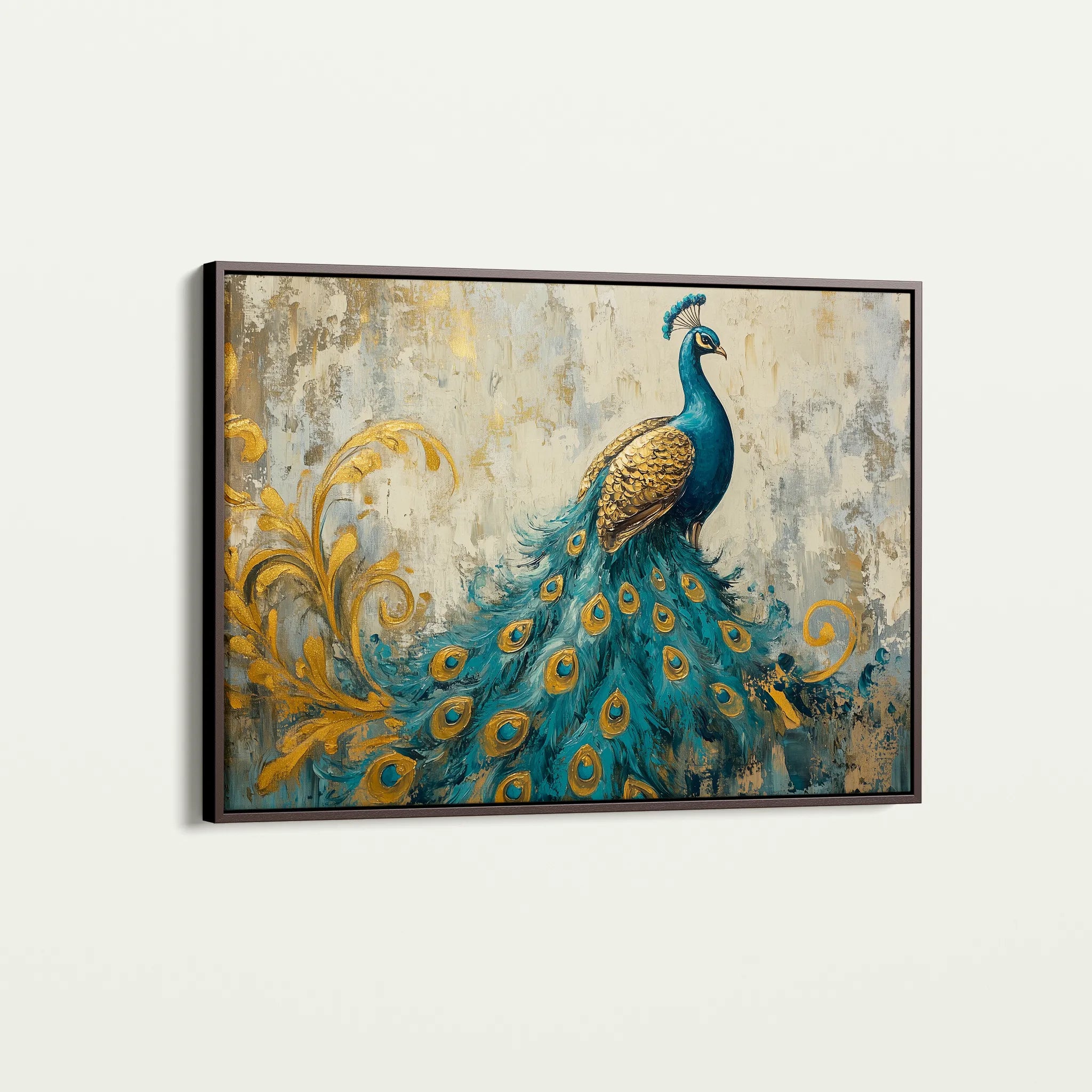 Animals 087 Canvas Art 60 x 40 cm / Black