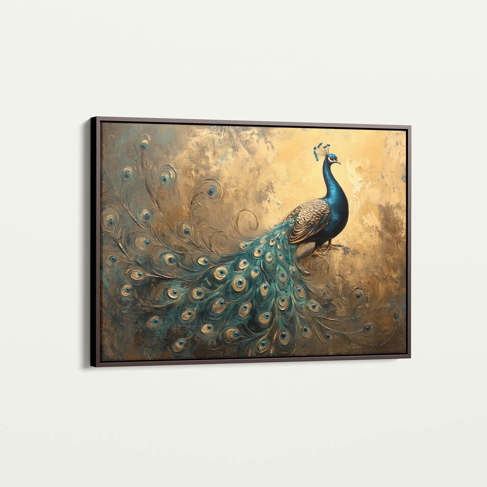 Animals 088 Canvas Art 60 x 40 cm / Black