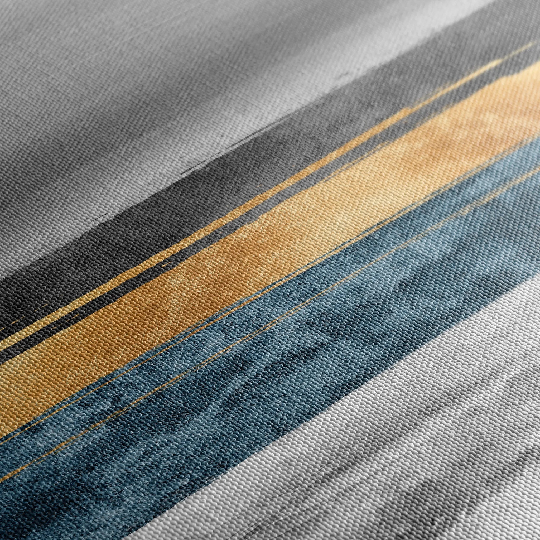 Abstract 088 Canvas Art 60 x 40 cm / Black