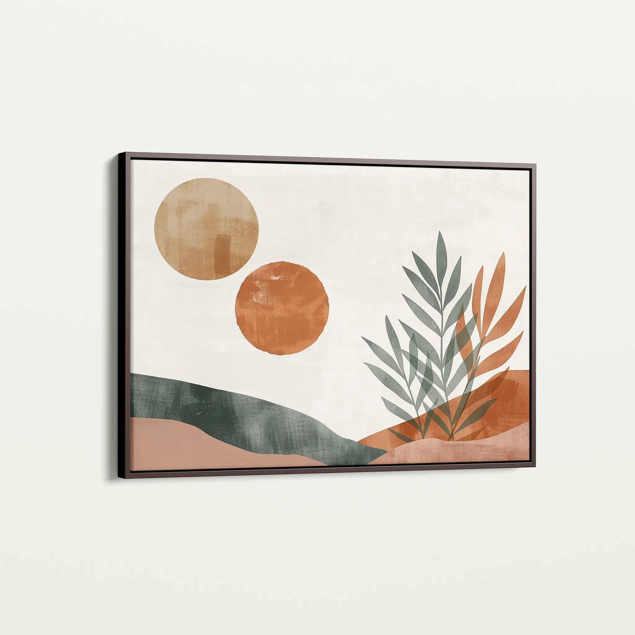 Boho 088 Canvas Art 60 x 40 cm / Black