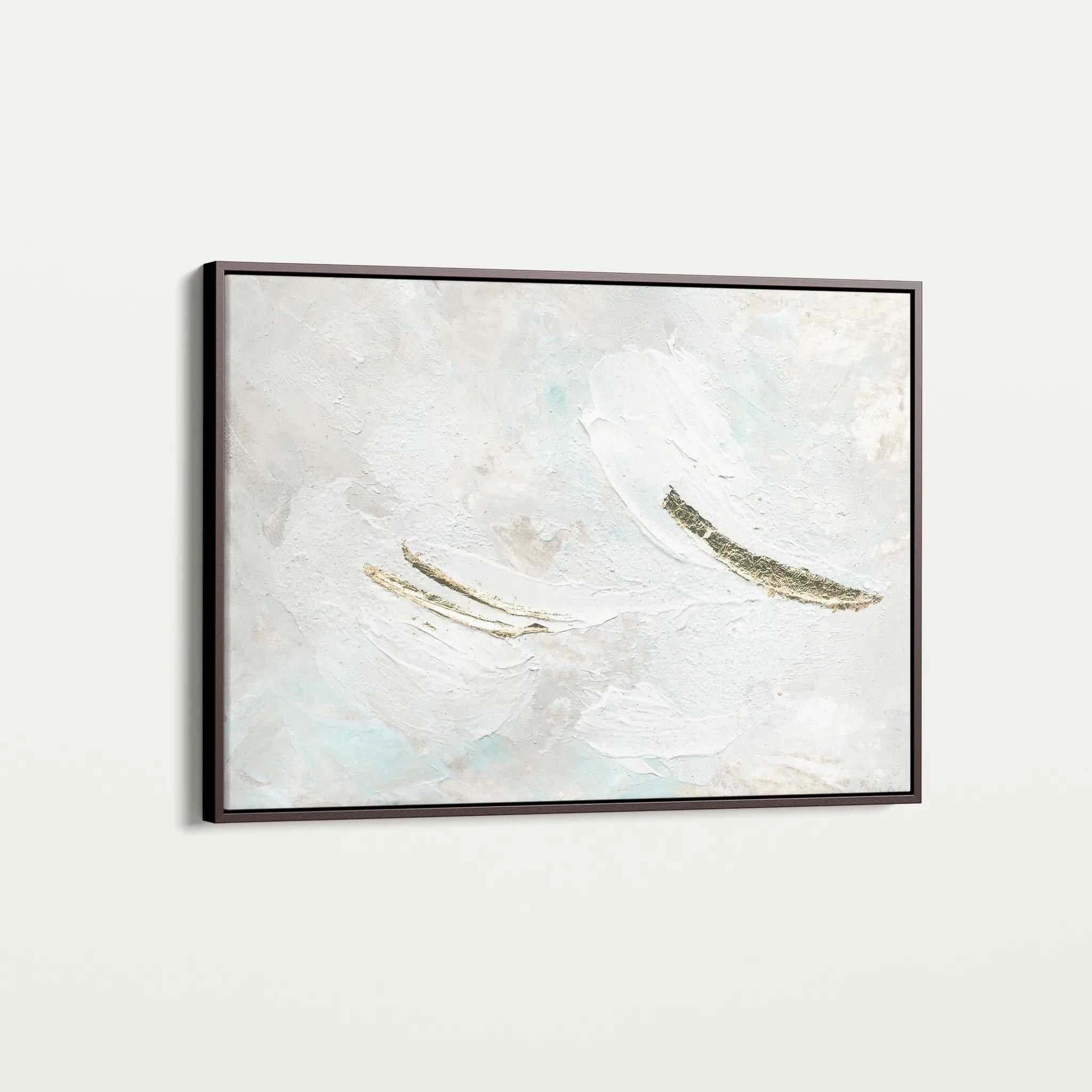 Abstract 089 Canvas Art 60 x 40 cm / Black