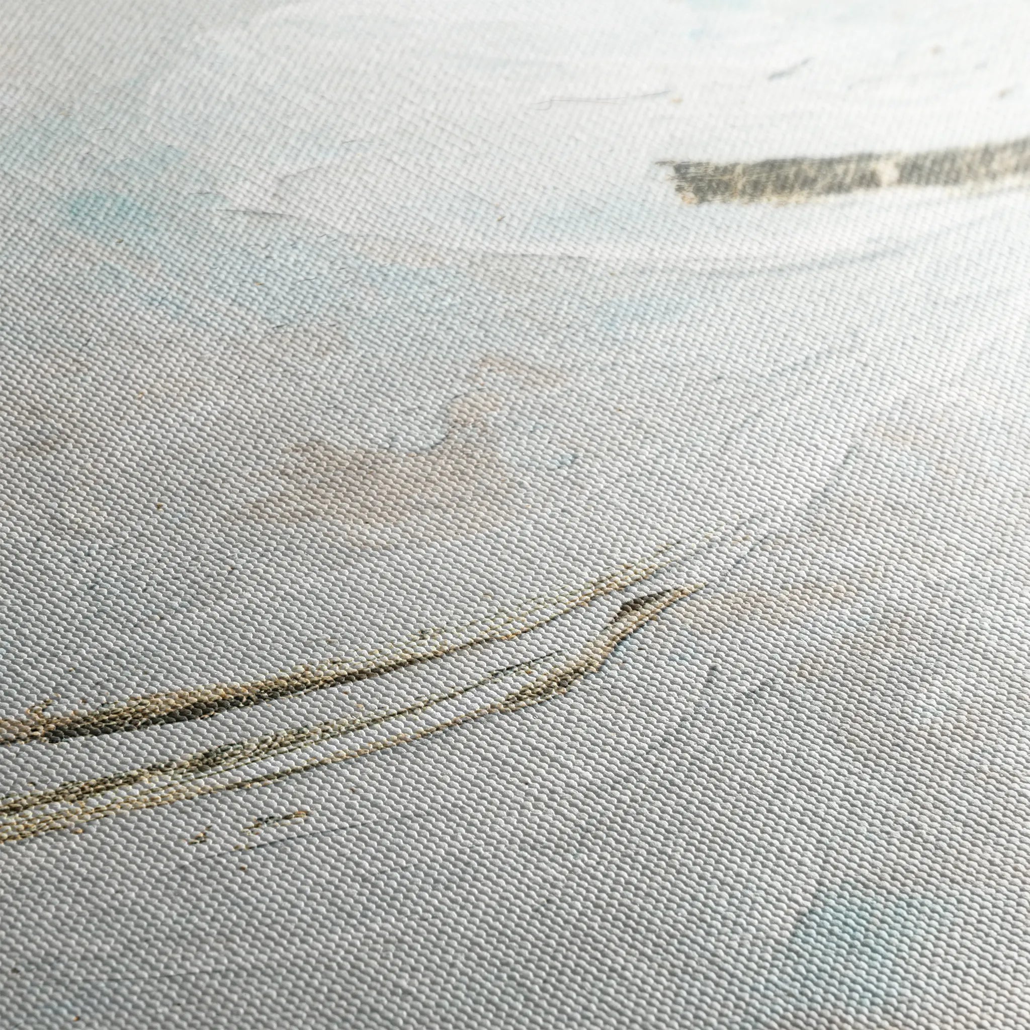 Abstract 089 Canvas Art 60 x 40 cm / Black