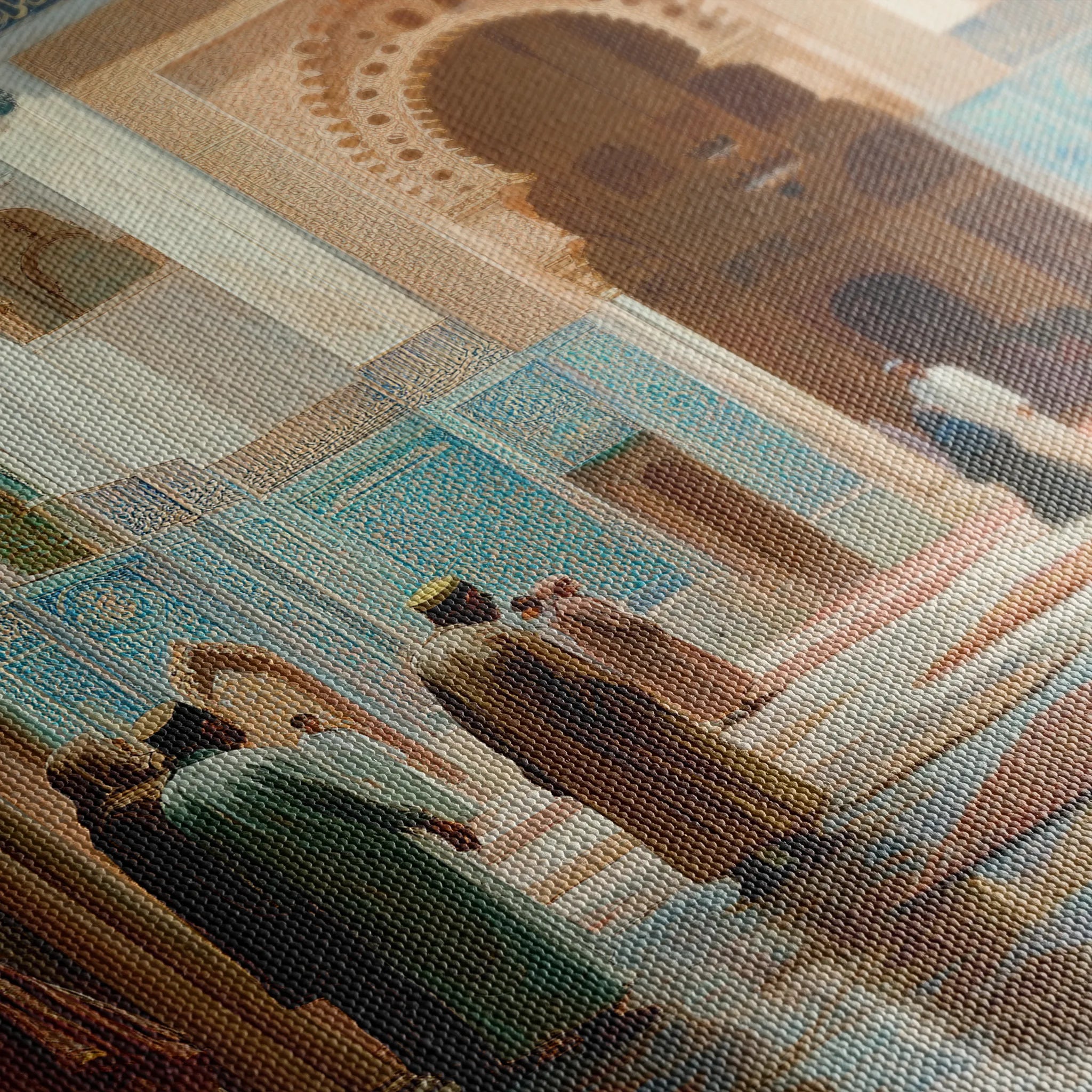 Orientalist 090 Canvas Art 60 x 40 cm / Black
