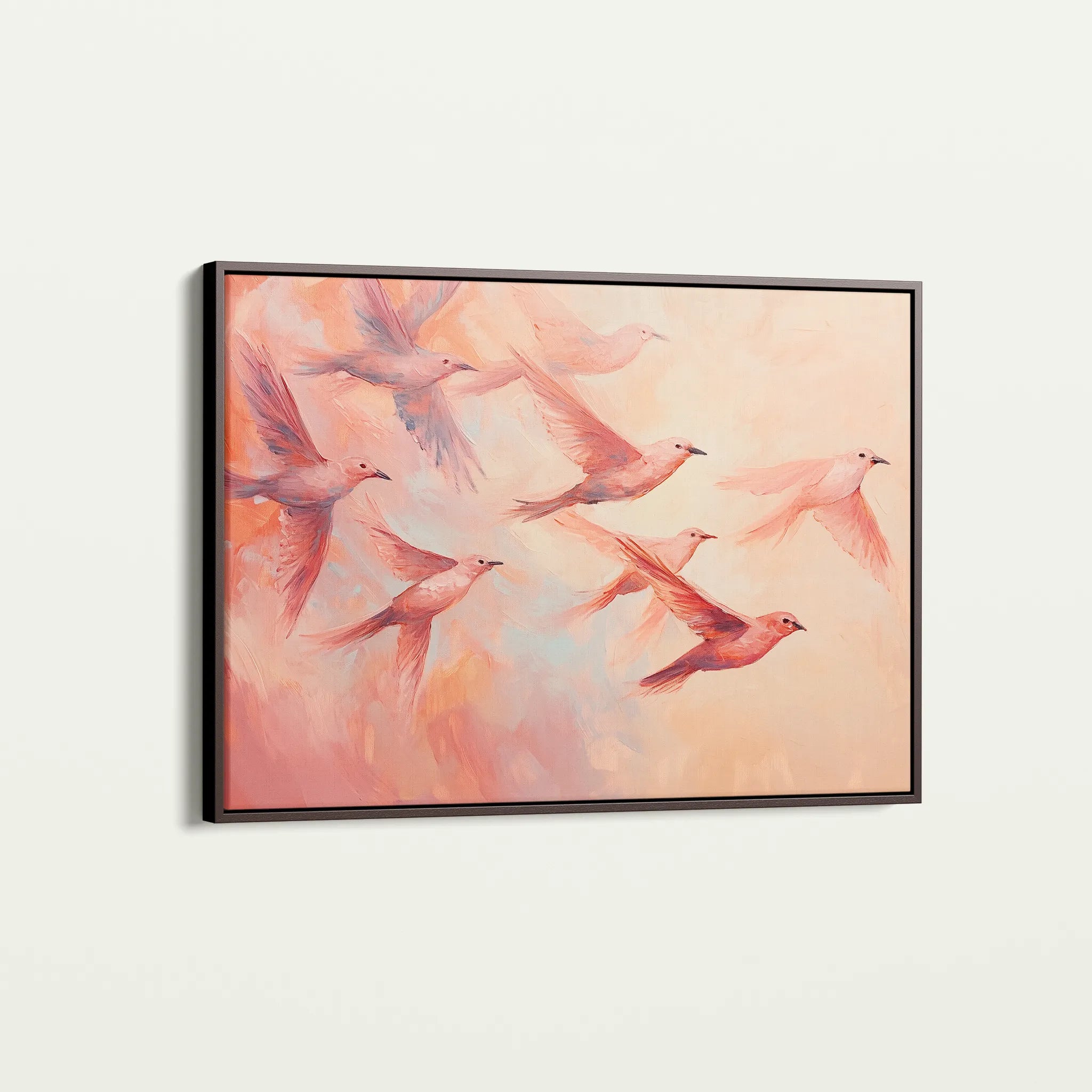 Animals 091 Canvas Art 60 x 40 cm / Black