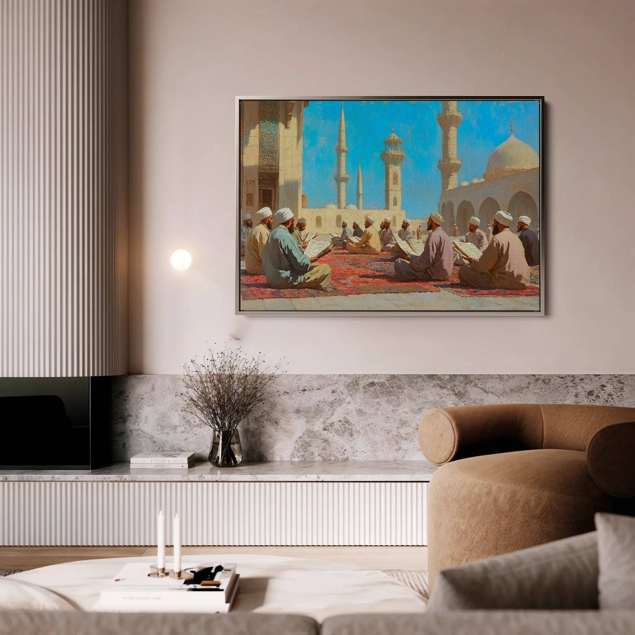 Orientalist 092 Canvas Art 60 x 40 cm / Black