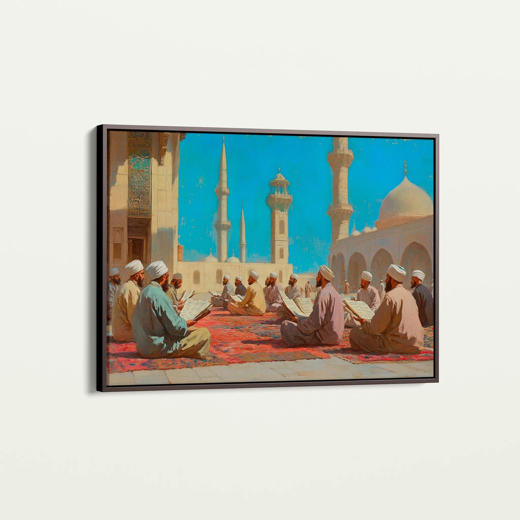 Orientalist 092 Canvas Art 60 x 40 cm / Black