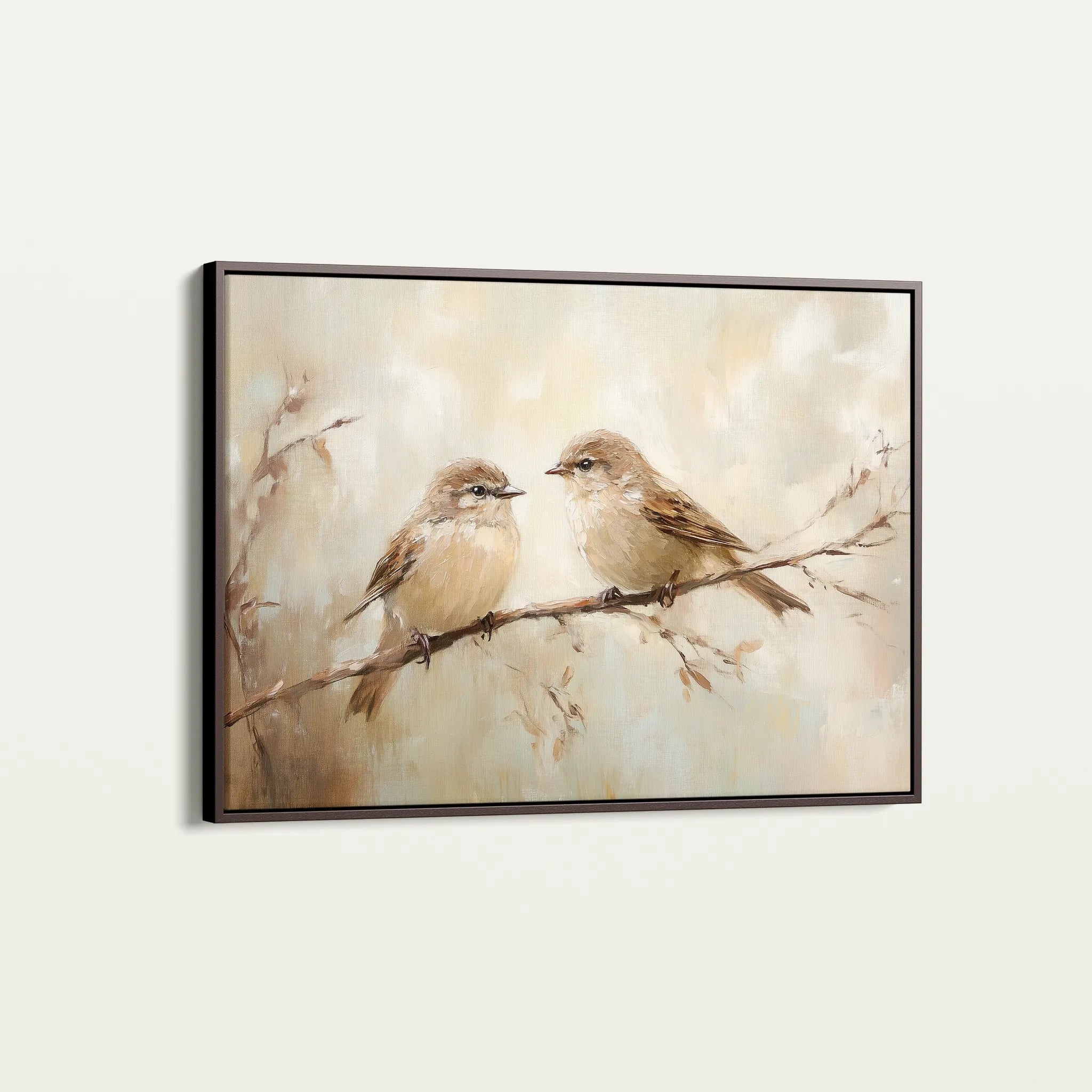 Animals 093 Canvas Art 60 x 40 cm / Black