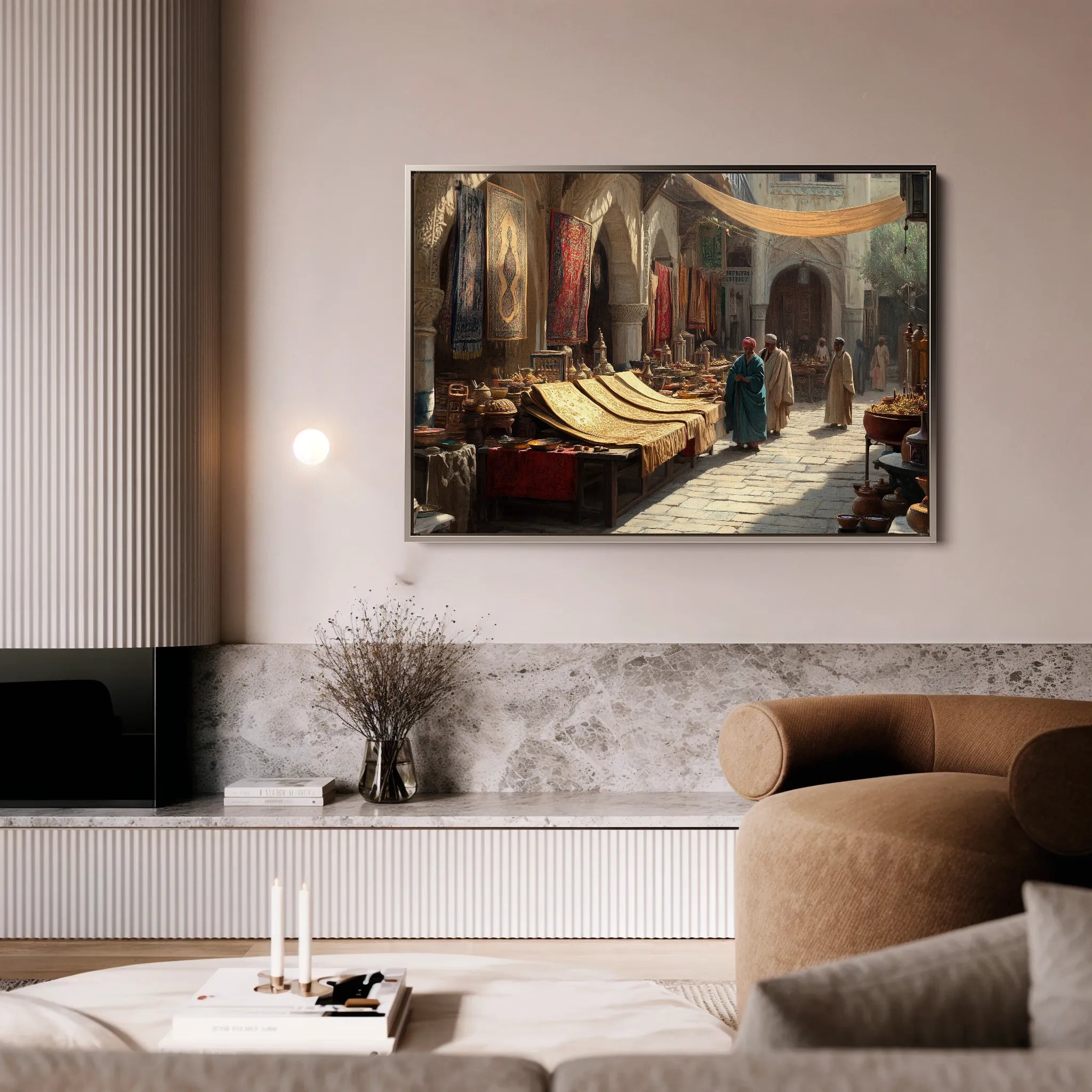 Orientalist 094 Canvas Art 60 x 40 cm / Black