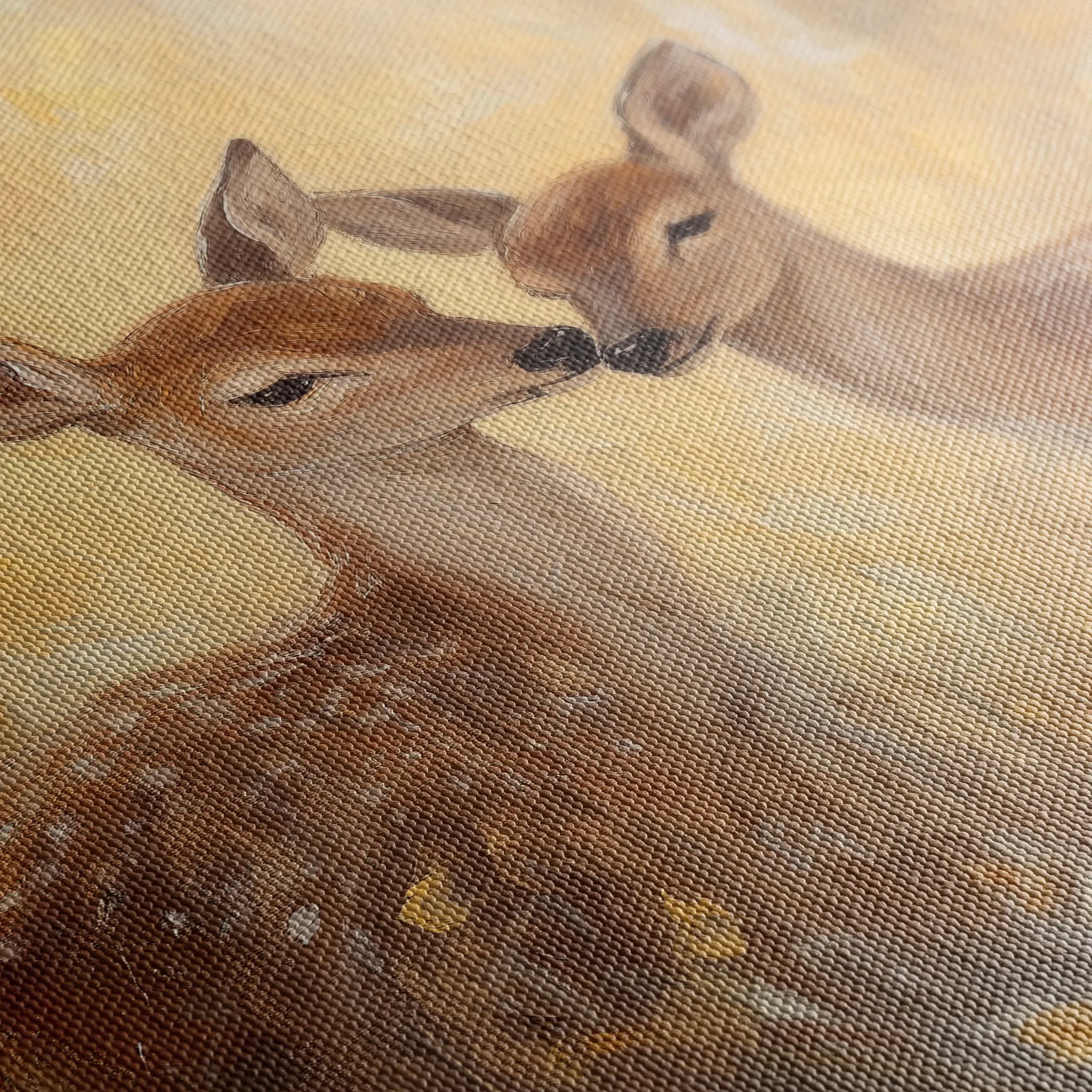 Animals 096 Canvas Art 60 x 40 cm / Black