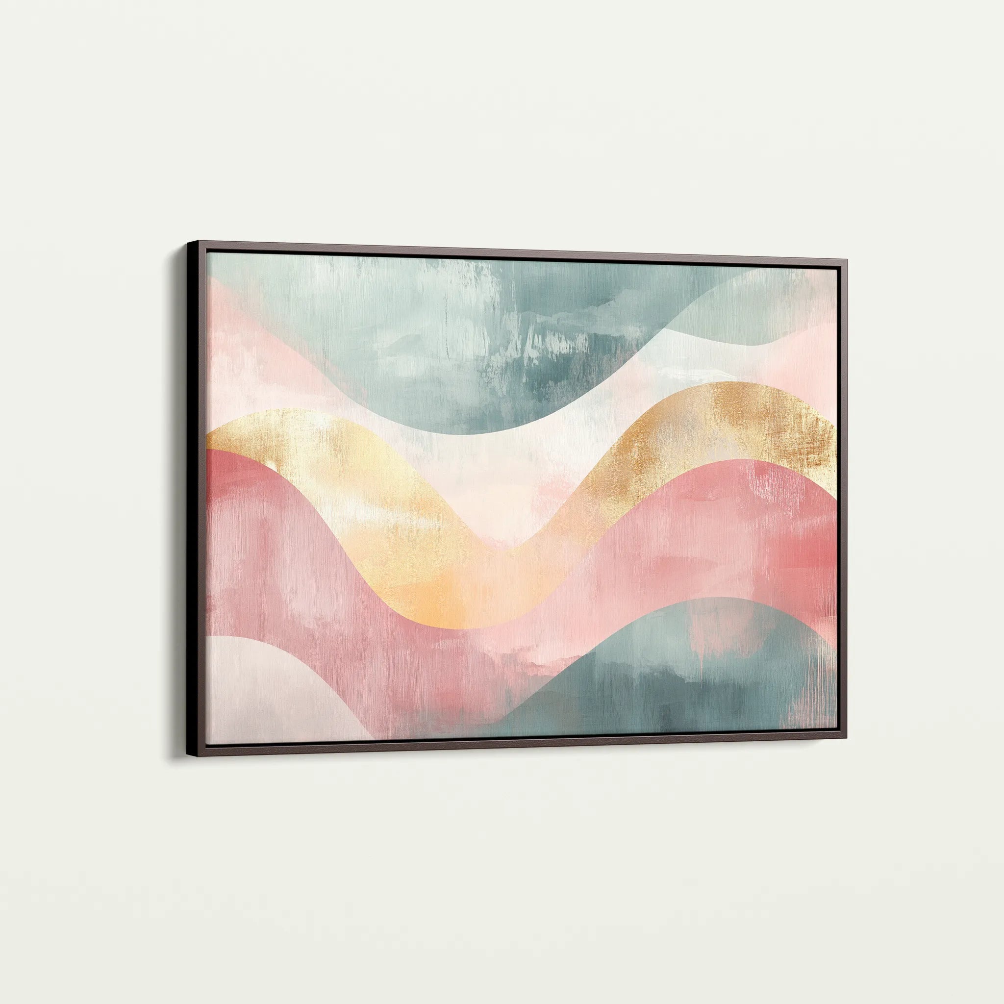 Boho 096 Canvas Art 60 x 40 cm / Black