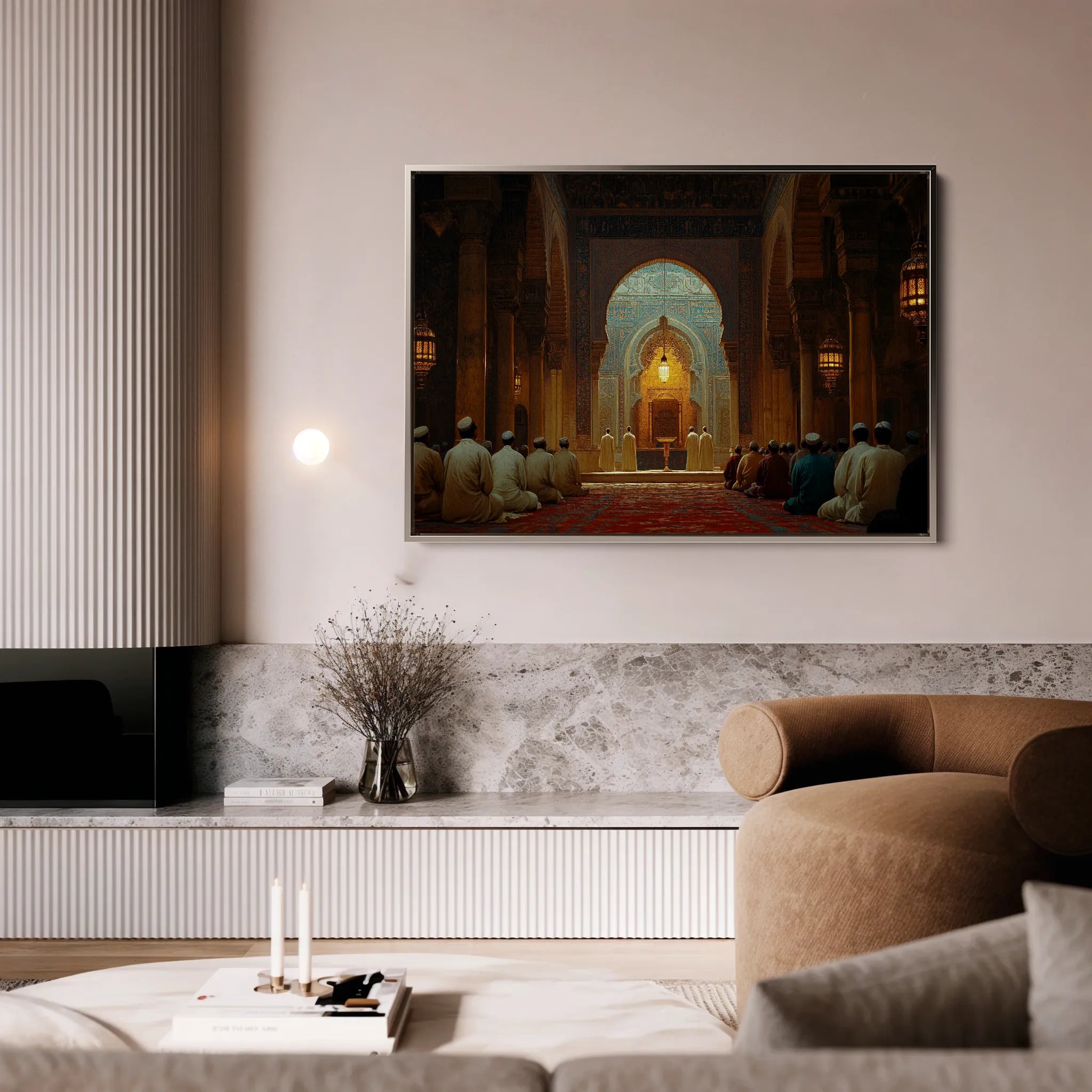 Orientalist 097 Canvas Art 60 x 40 cm / Black