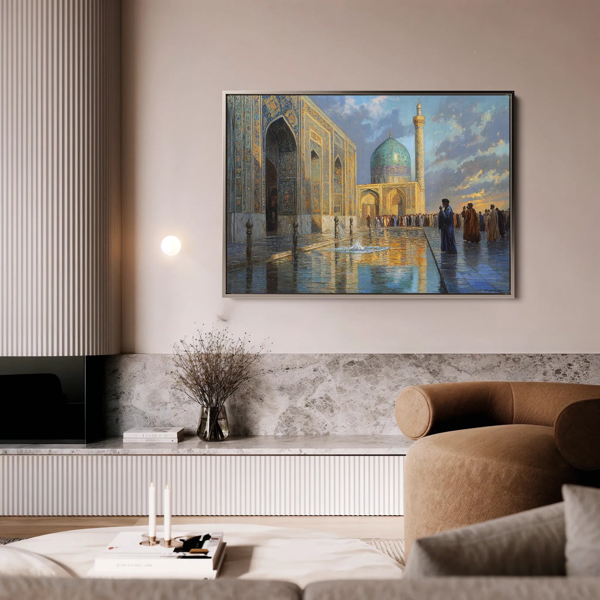 Orientalist 099 Canvas Art 60 x 40 cm / Black