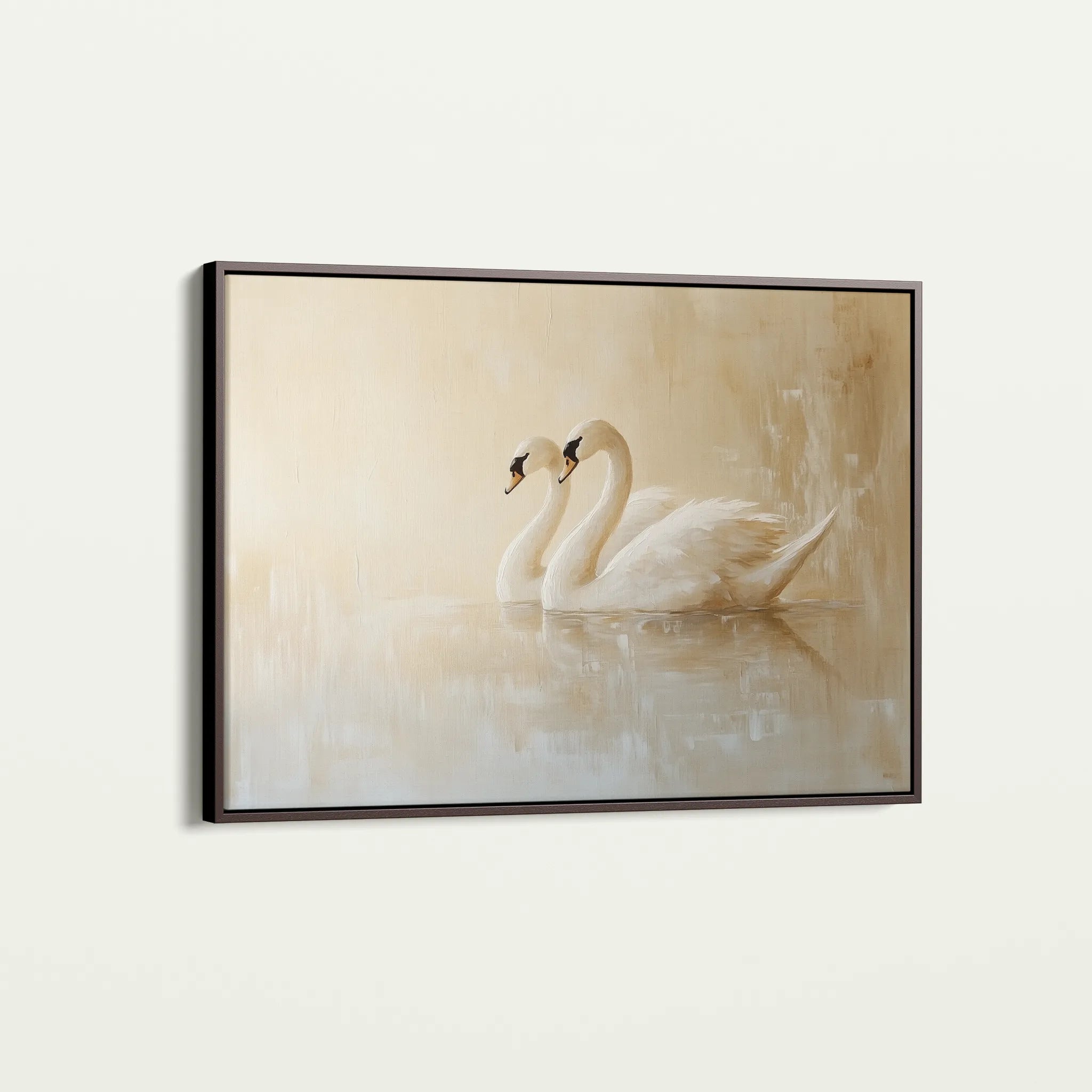 Animals 100 Canvas Art 60 x 40 cm / Black