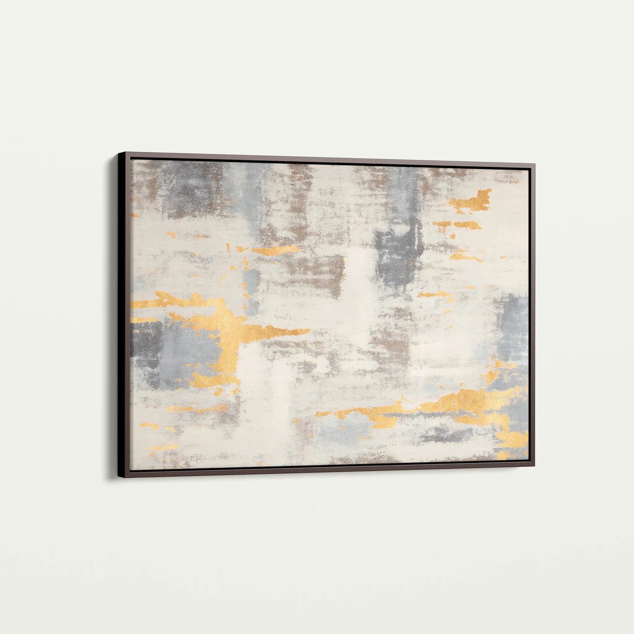 Abstract 100 Canvas Art 60 x 40 cm / Black