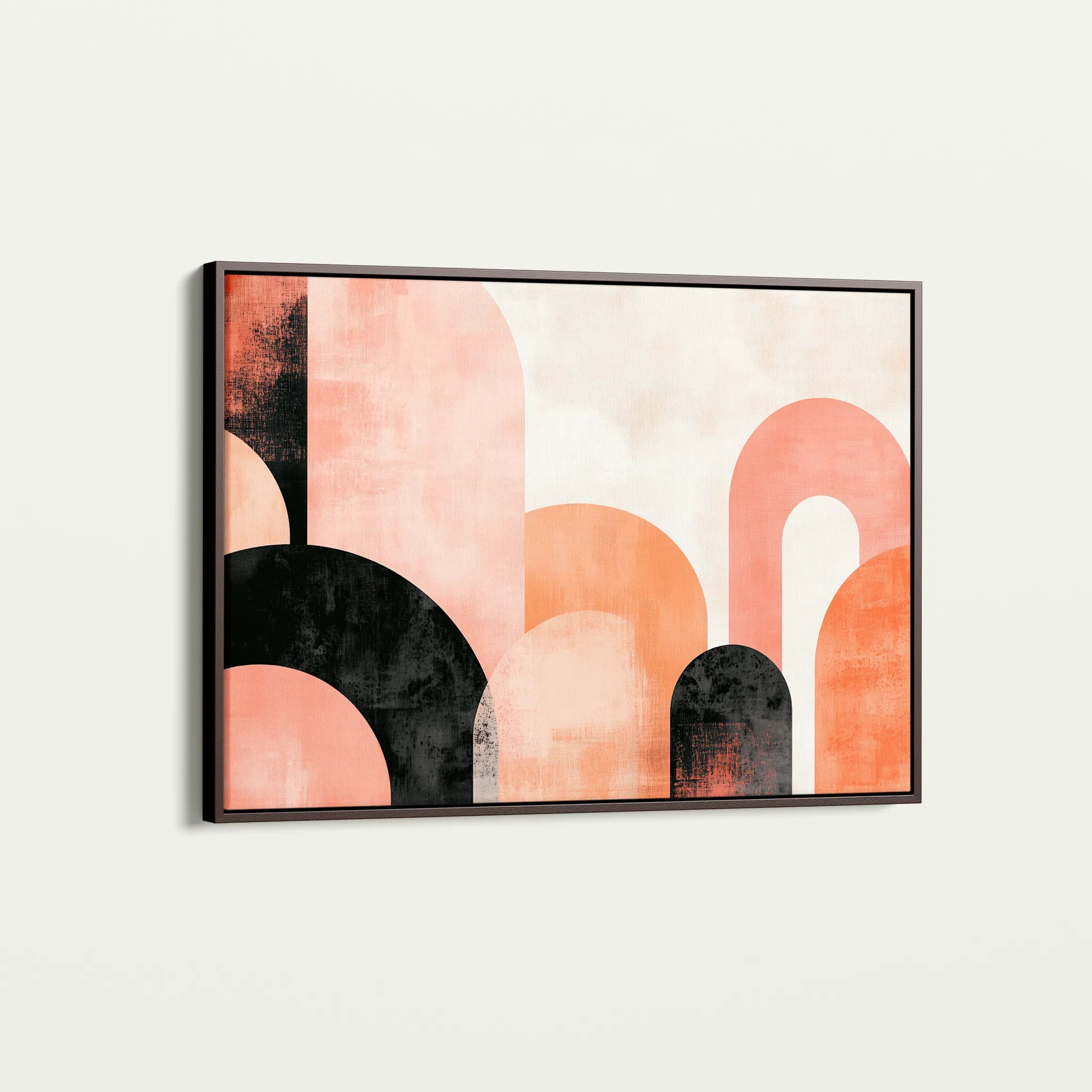 Boho 100 Canvas Art 60 x 40 cm / Black