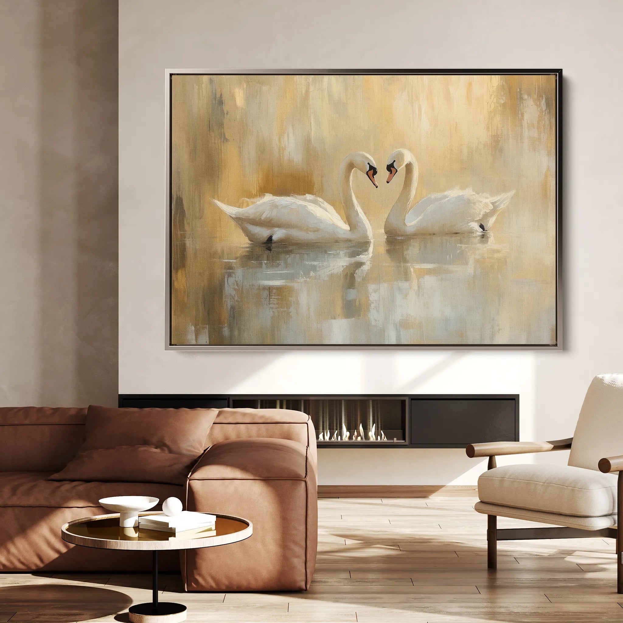 Animals 101 Canvas Art 60 x 40 cm / Black