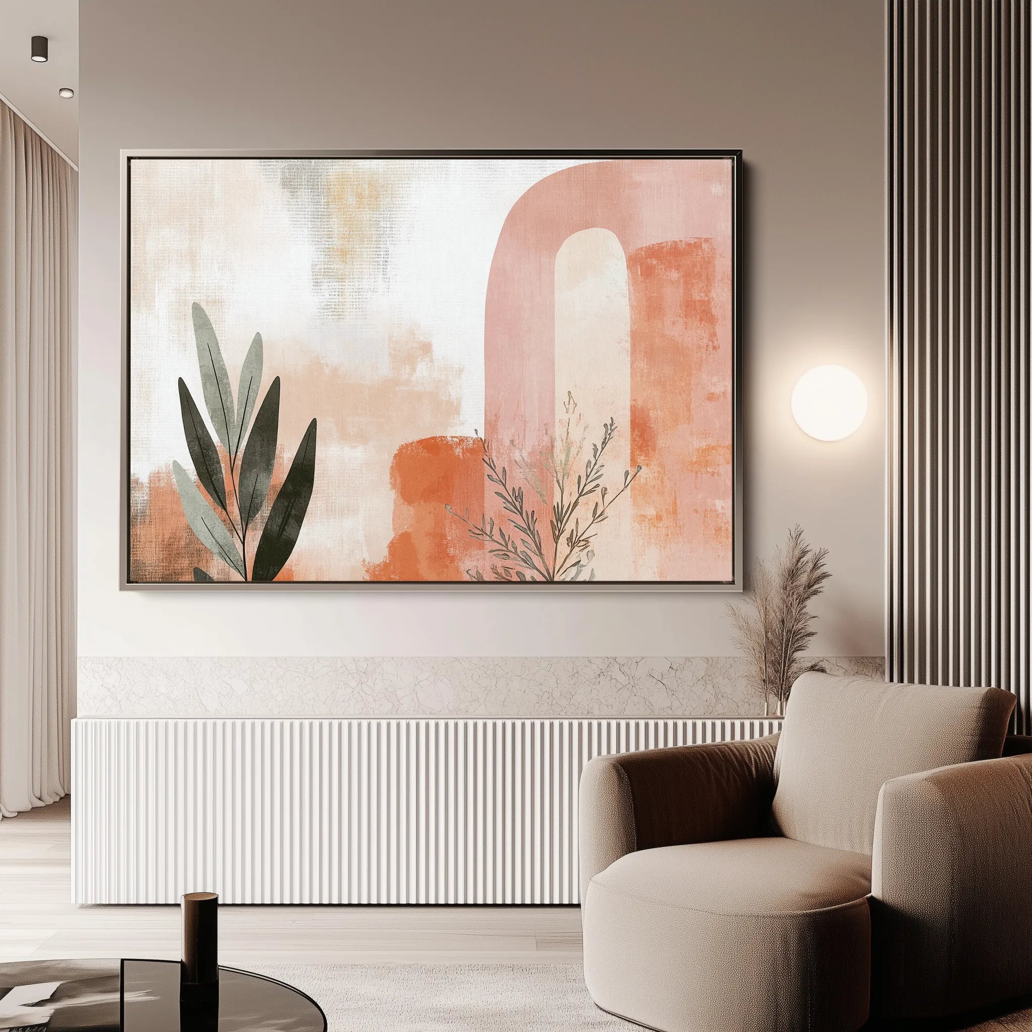 Boho 101 Canvas Art 60 x 40 cm / Black