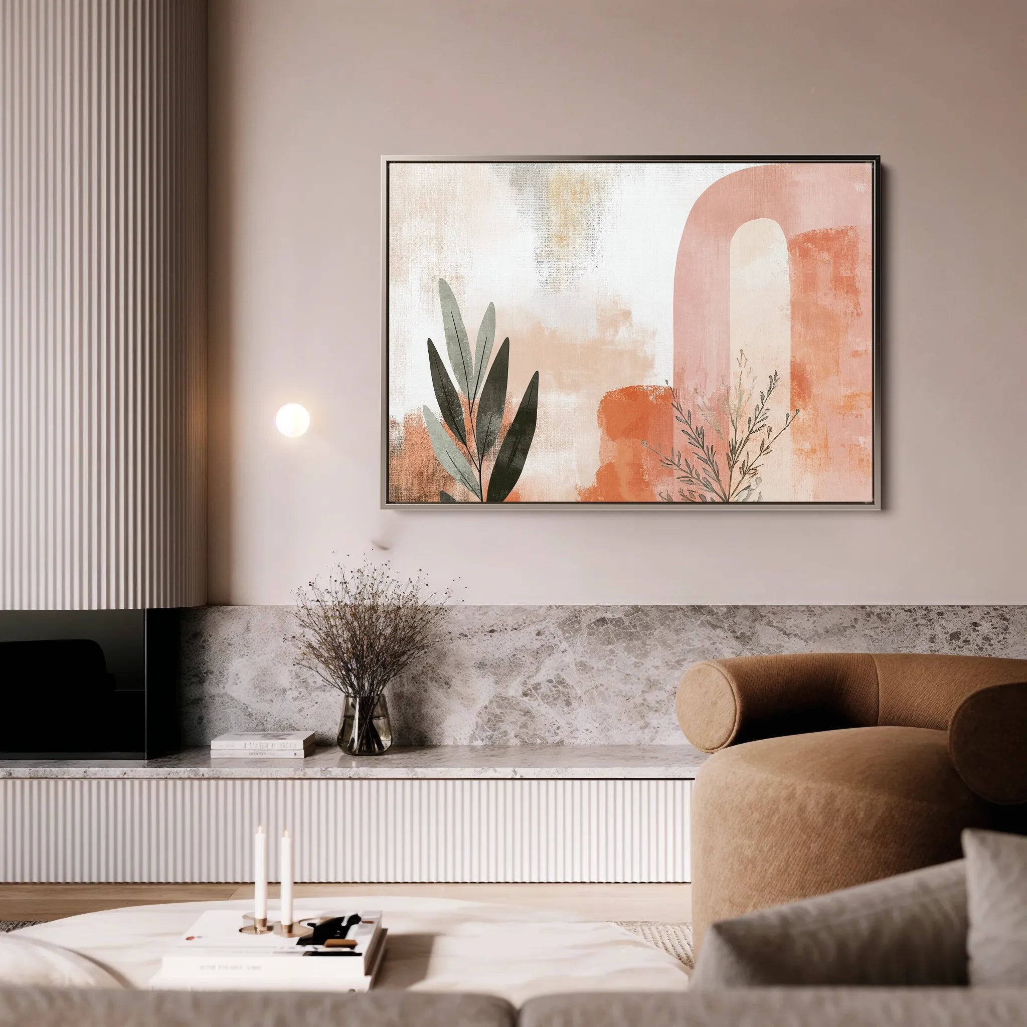 Boho 101 Canvas Art 60 x 40 cm / Black