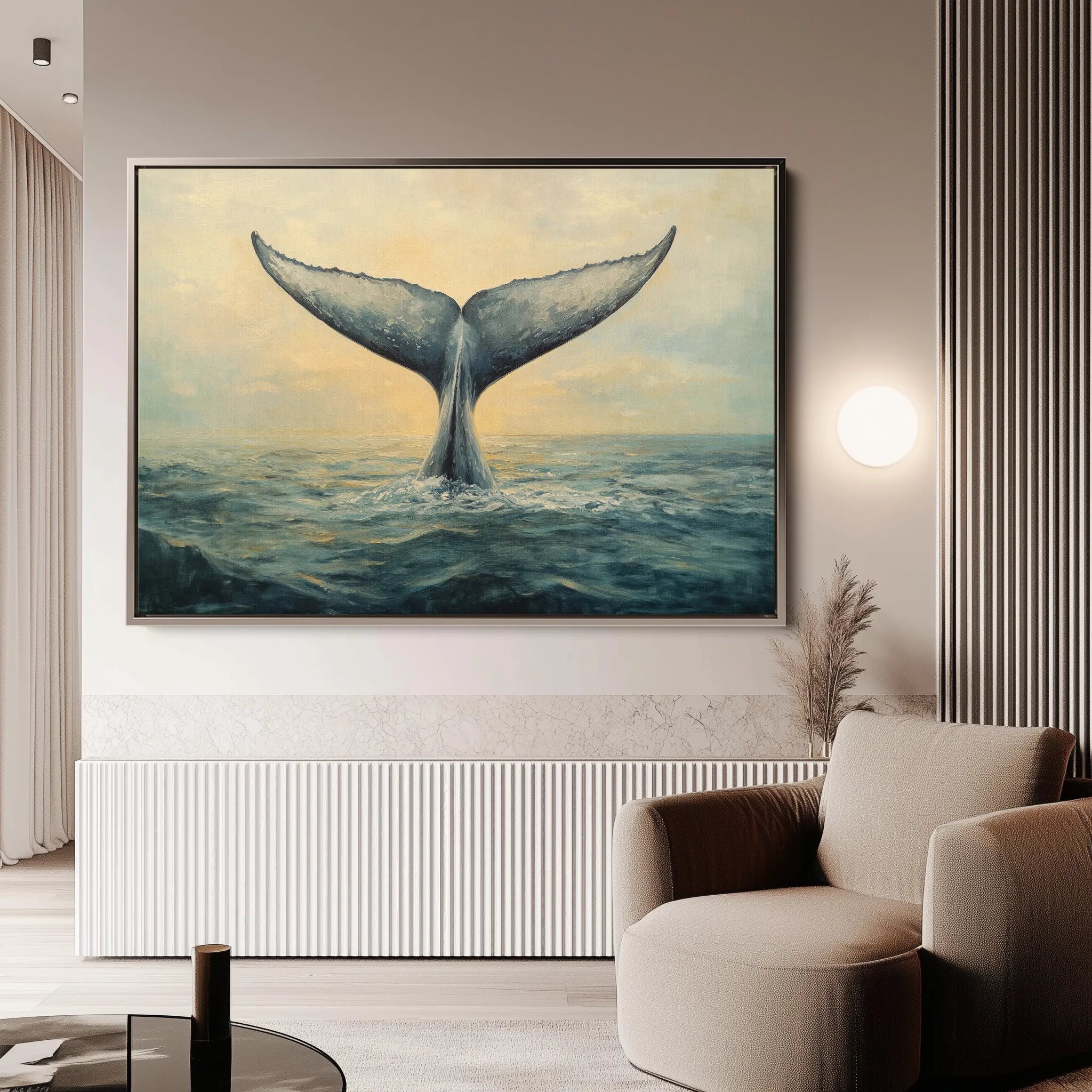 Animals 103 Canvas Art 60 x 40 cm / Black