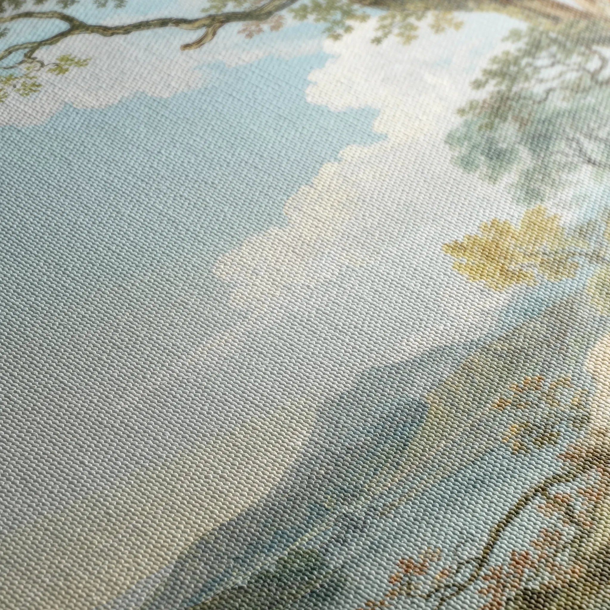 Landscape 103 Canvas Art 60 x 40 cm / Black