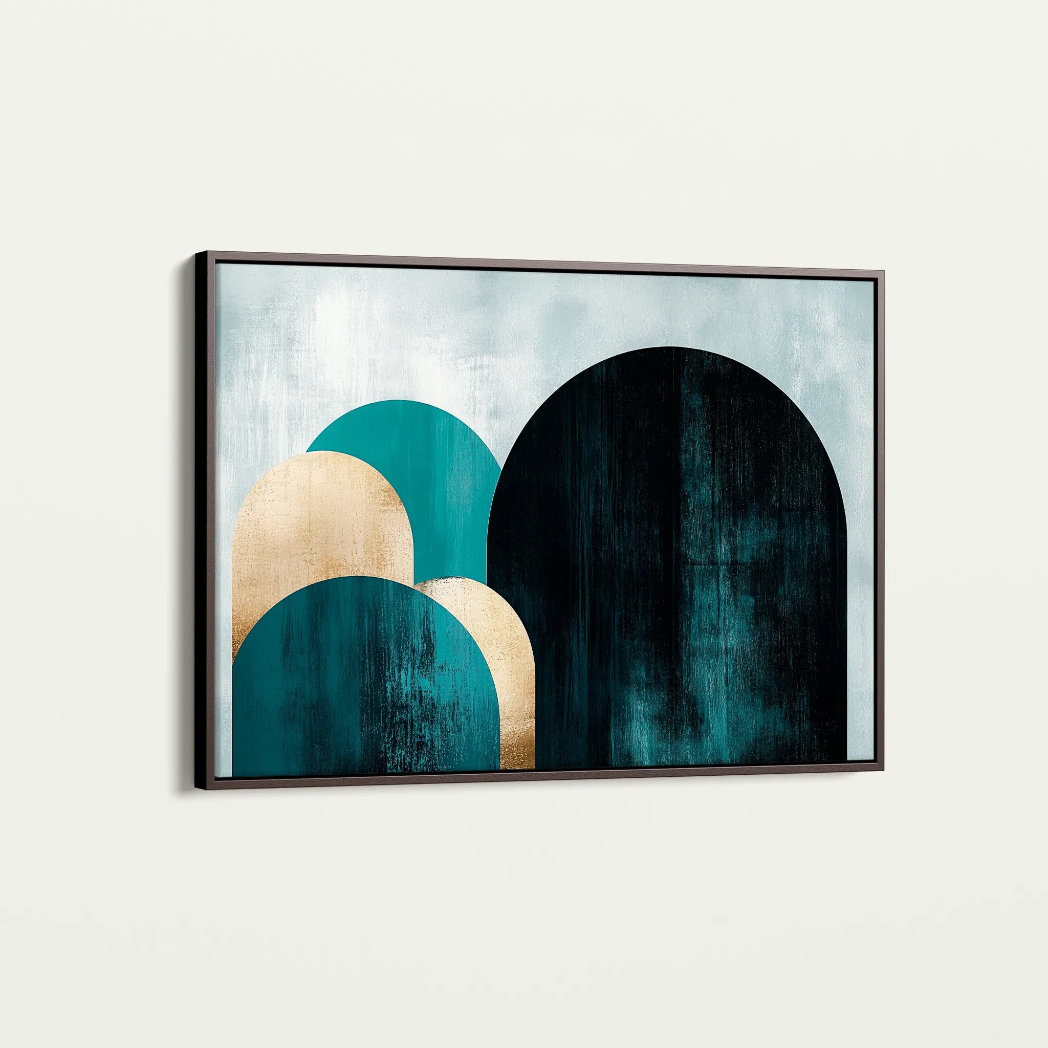Boho 104 Canvas Art 60 x 40 cm / Black