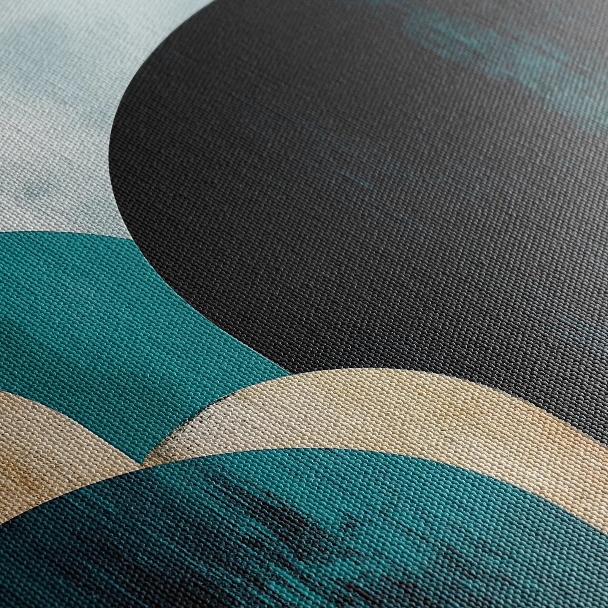 Boho 104 Canvas Art 60 x 40 cm / Black
