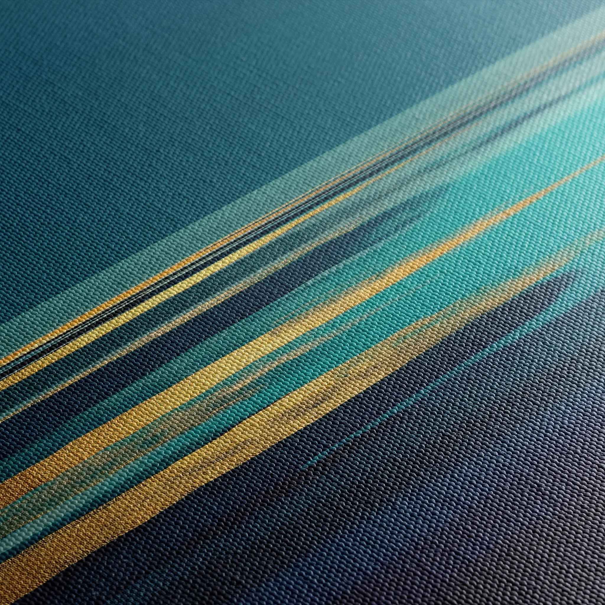 Abstract 1040 Canvas Art 60 x 60 cm / Black
